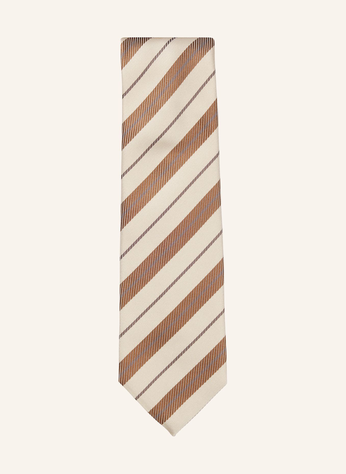 BOSS Krawatte L-TIE CM 7,5 - 223: BRAUN