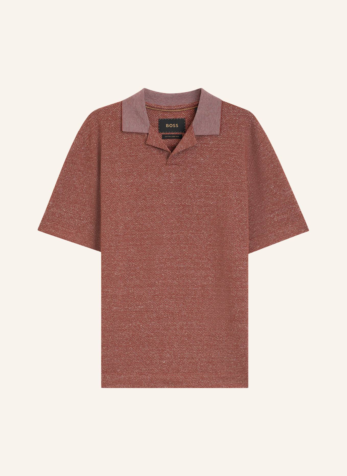 BOSS Poloshirt L-PALMA 133 Regular Fit: BRAUN