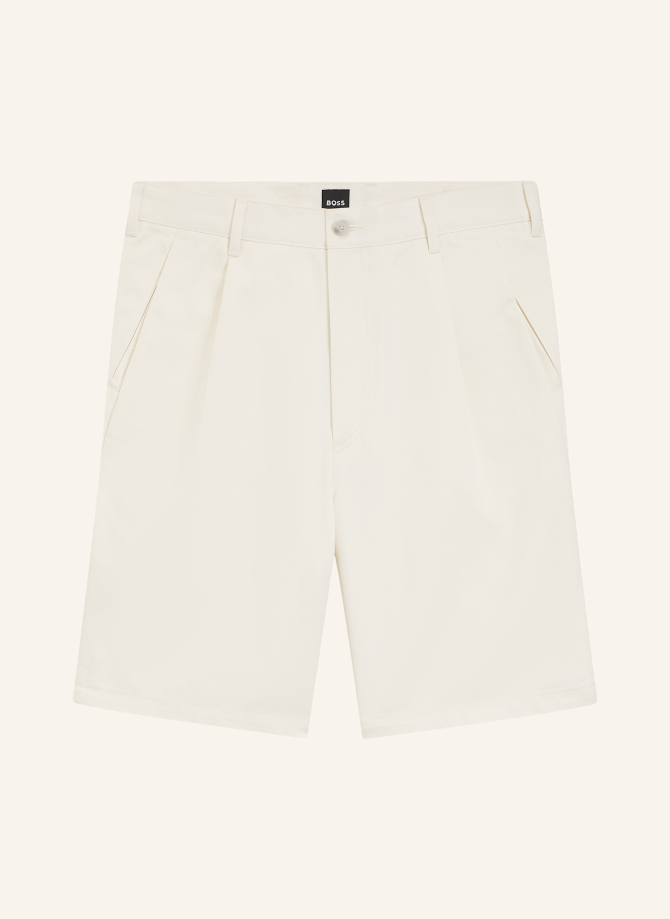 BOSS Short C-KAI-DPL-SHORTS-L Relaxed Fit: WEISS