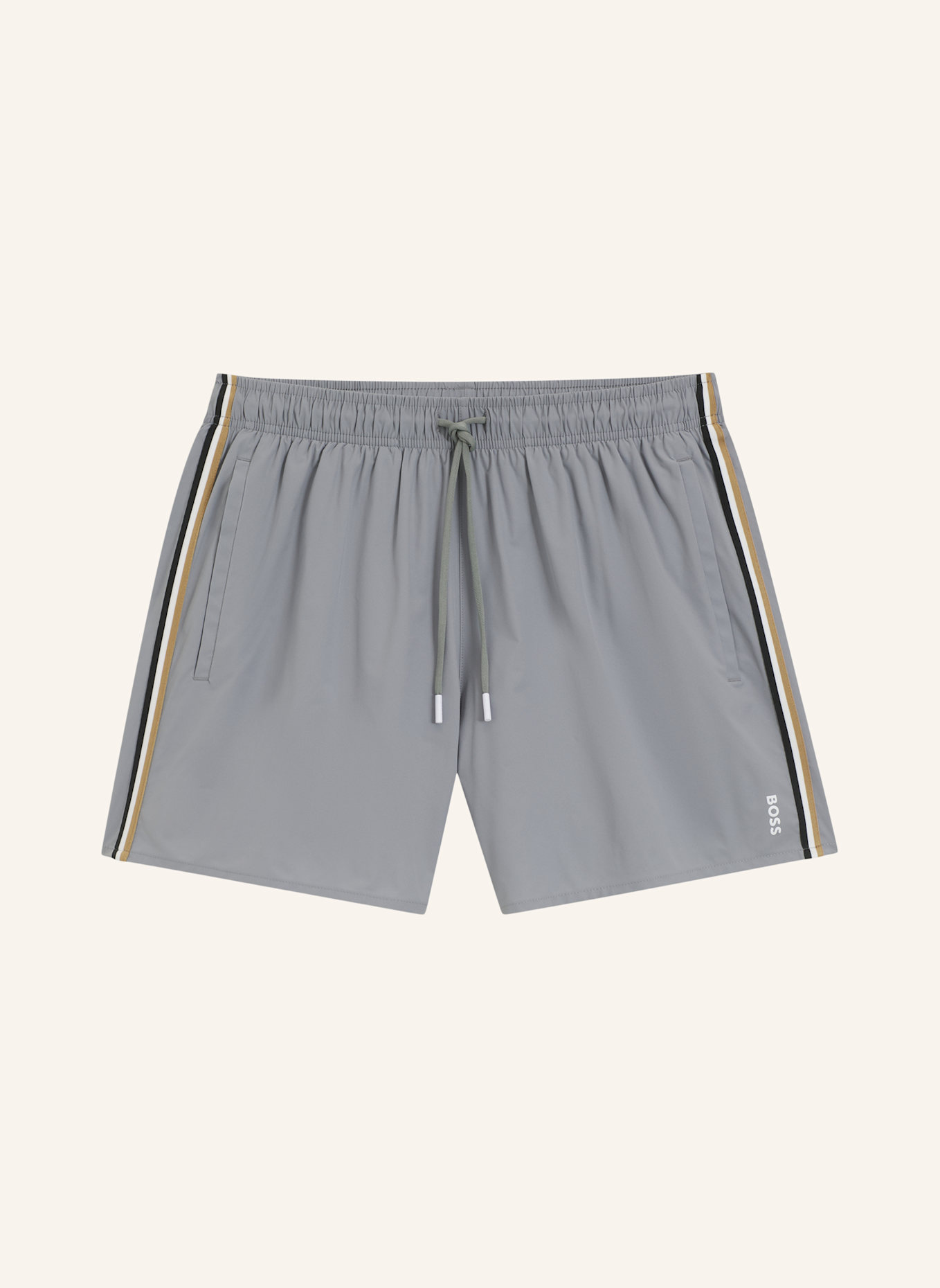 BOSS Badeshorts ICONIC: GRAU