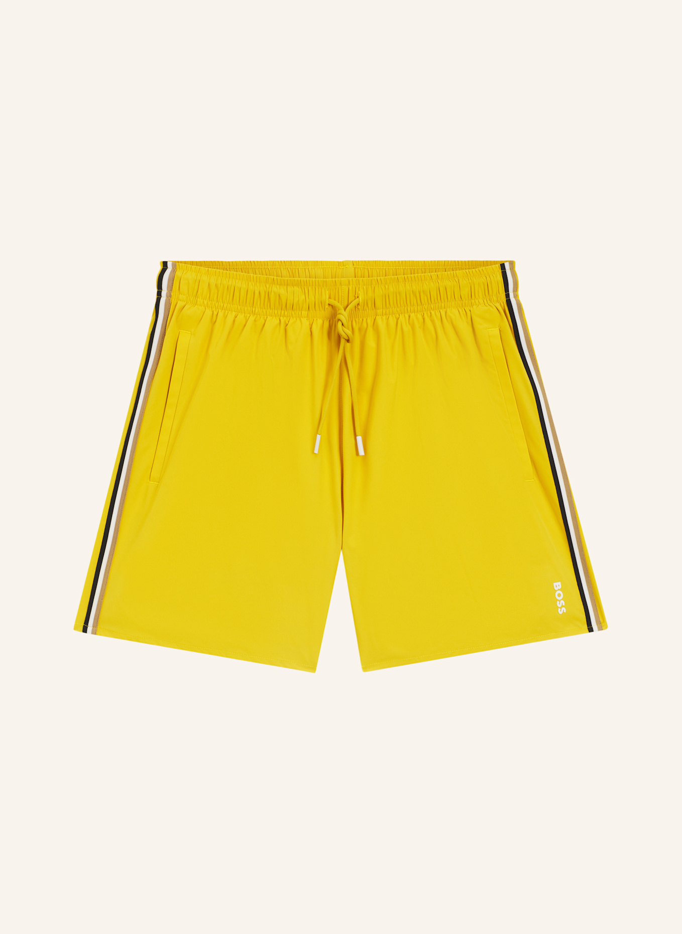 BOSS Badeshorts ICONIC: GELB