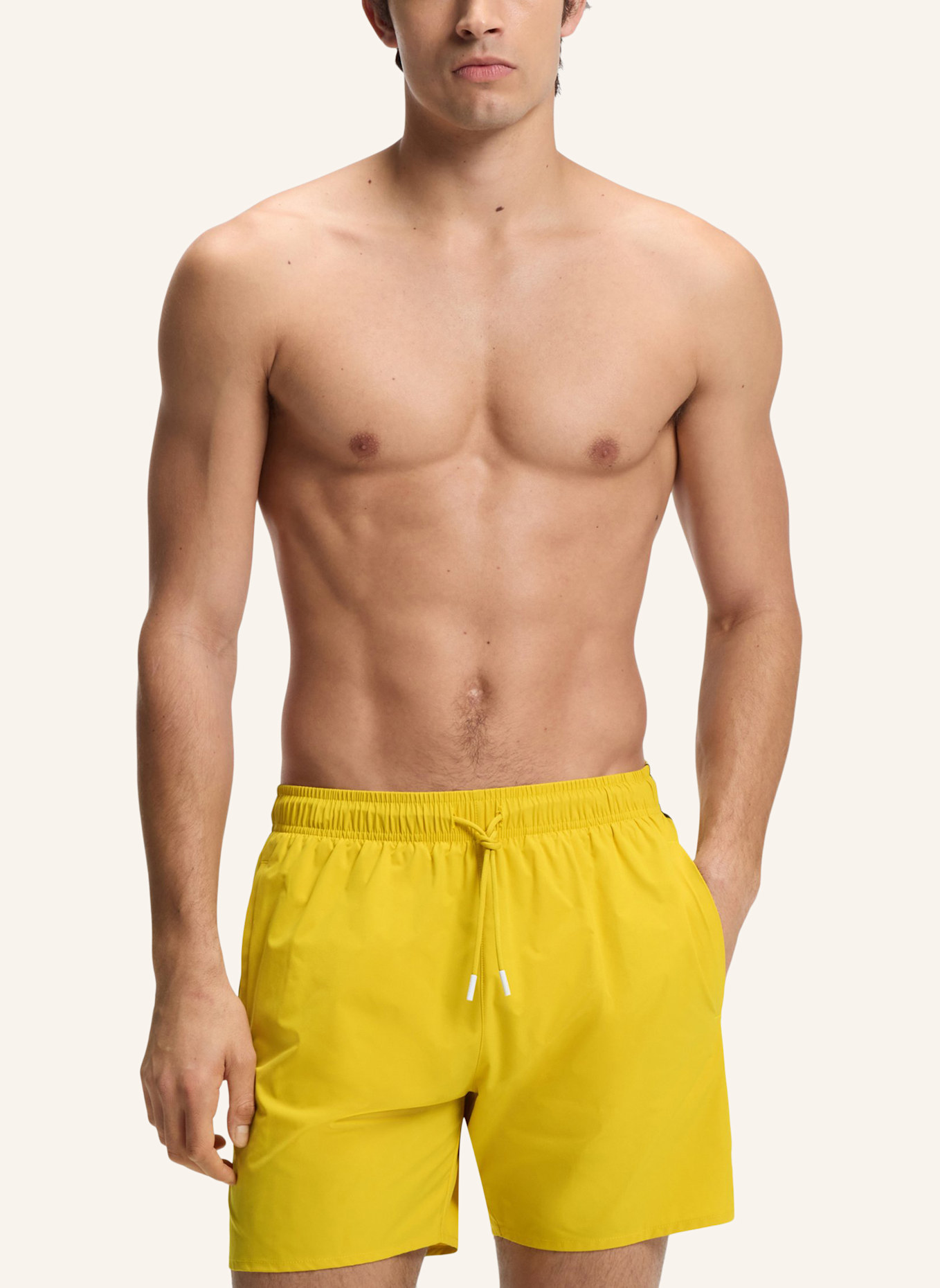 BOSS Badeshorts ICONIC: GELB