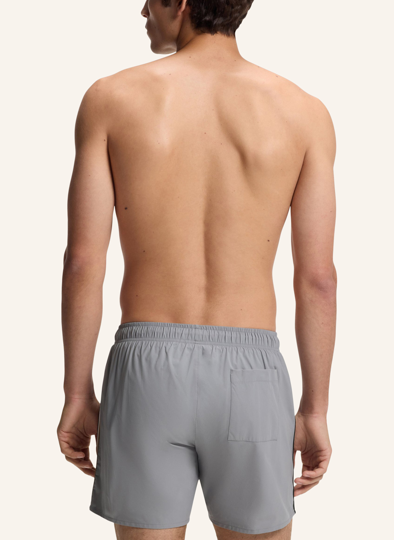 BOSS Badeshorts ICONIC: GRAU
