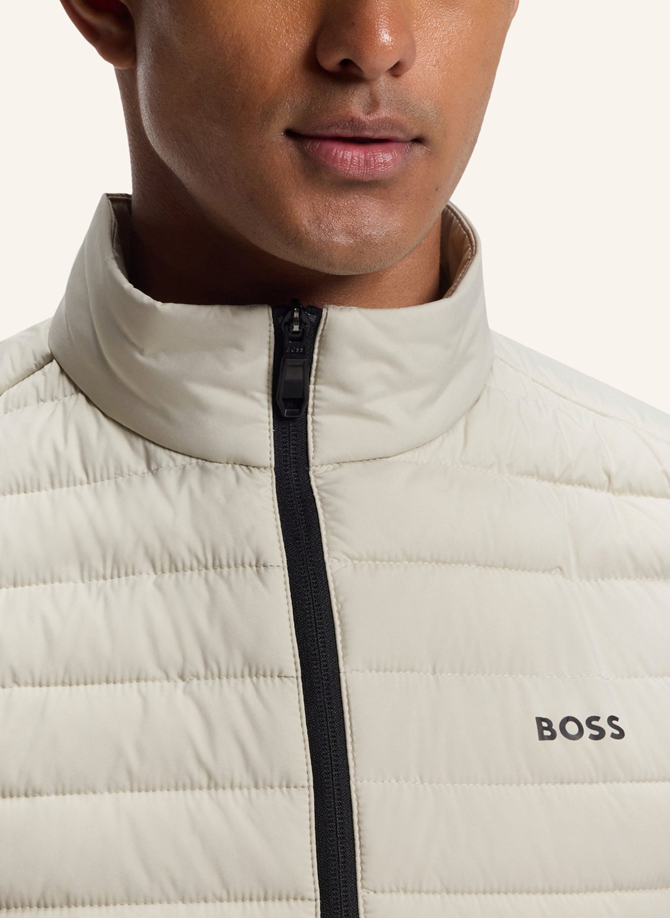 BOSS Steppweste URBANEX: BEIGE