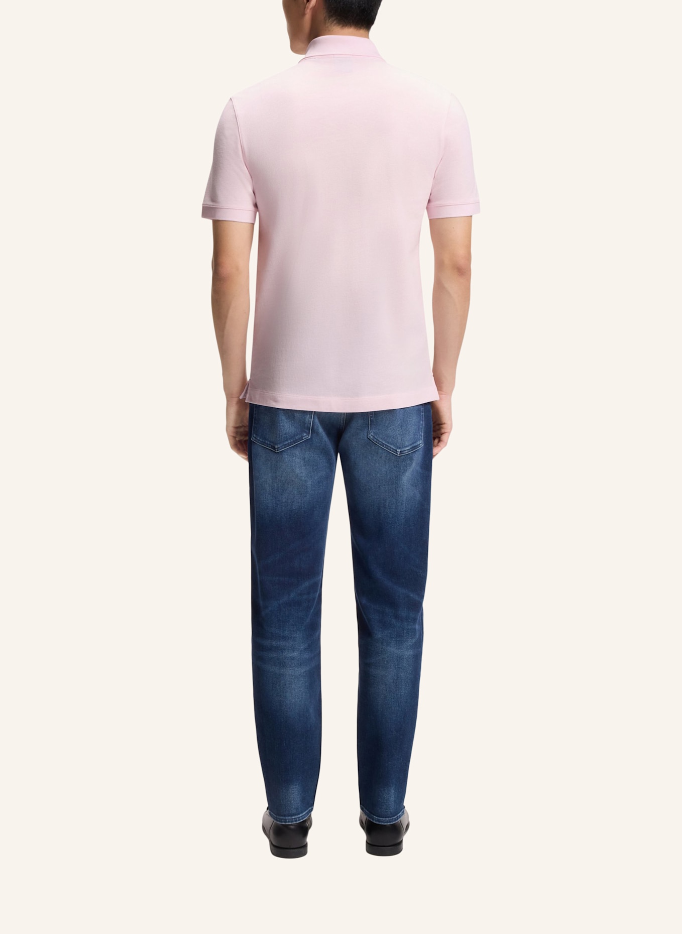 BOSS Piqué-Poloshirt PALLAS Regular Fit: PINK