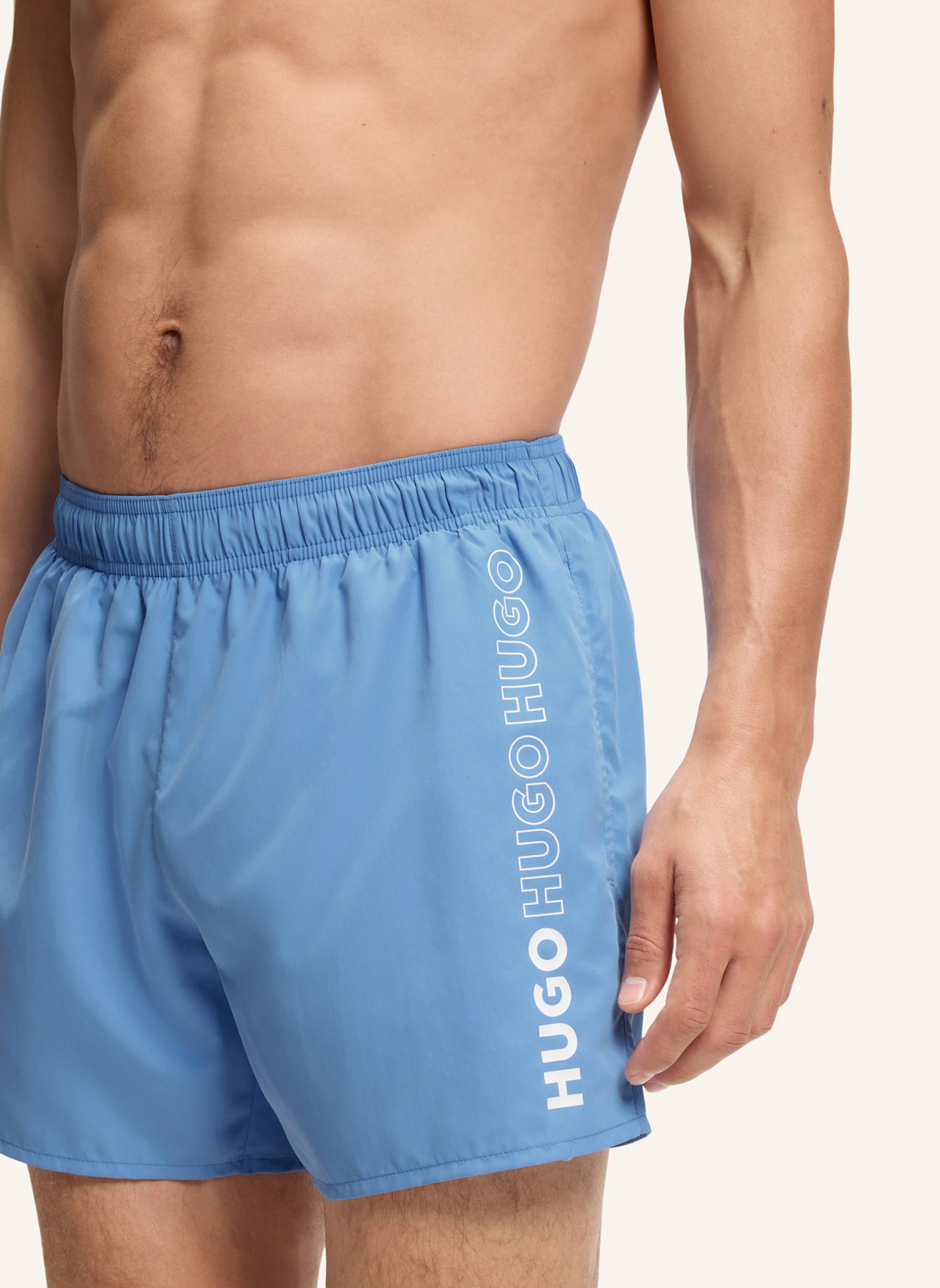 HUGO Badeshort TIKI: BLAU