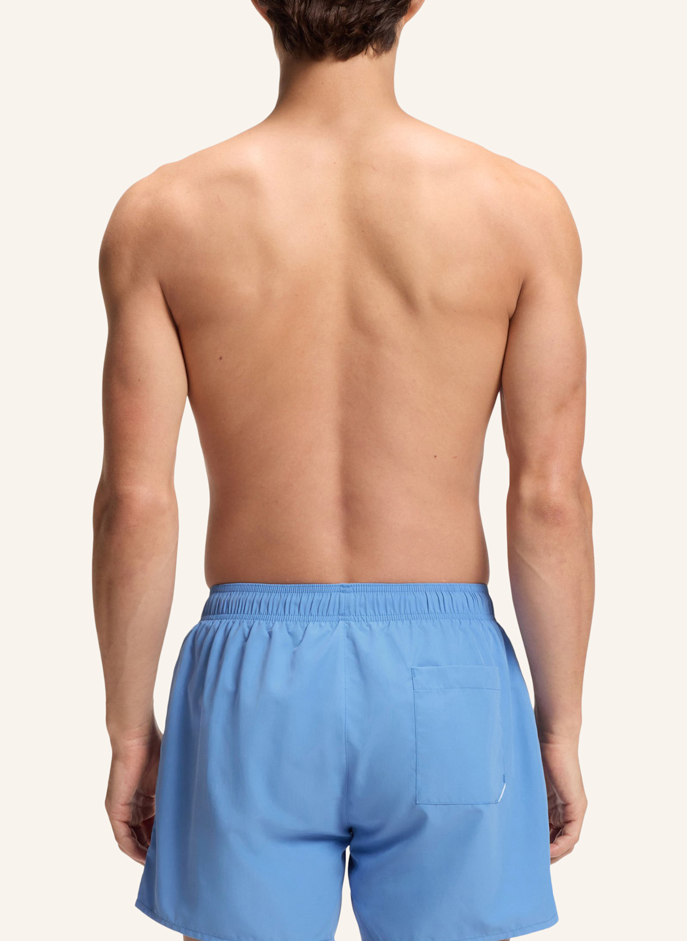 HUGO Badeshort TIKI: BLAU