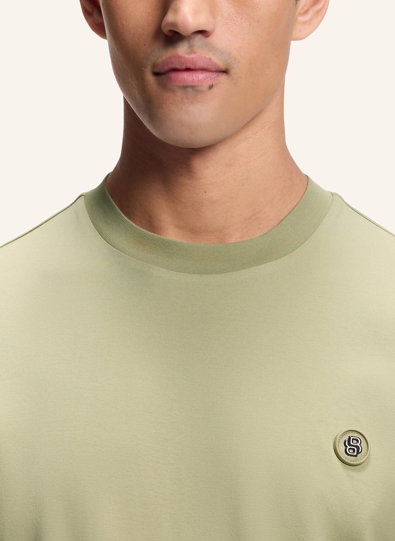BOSS T-Shirt C-TAUT 01 Regular Fit: KHAKI