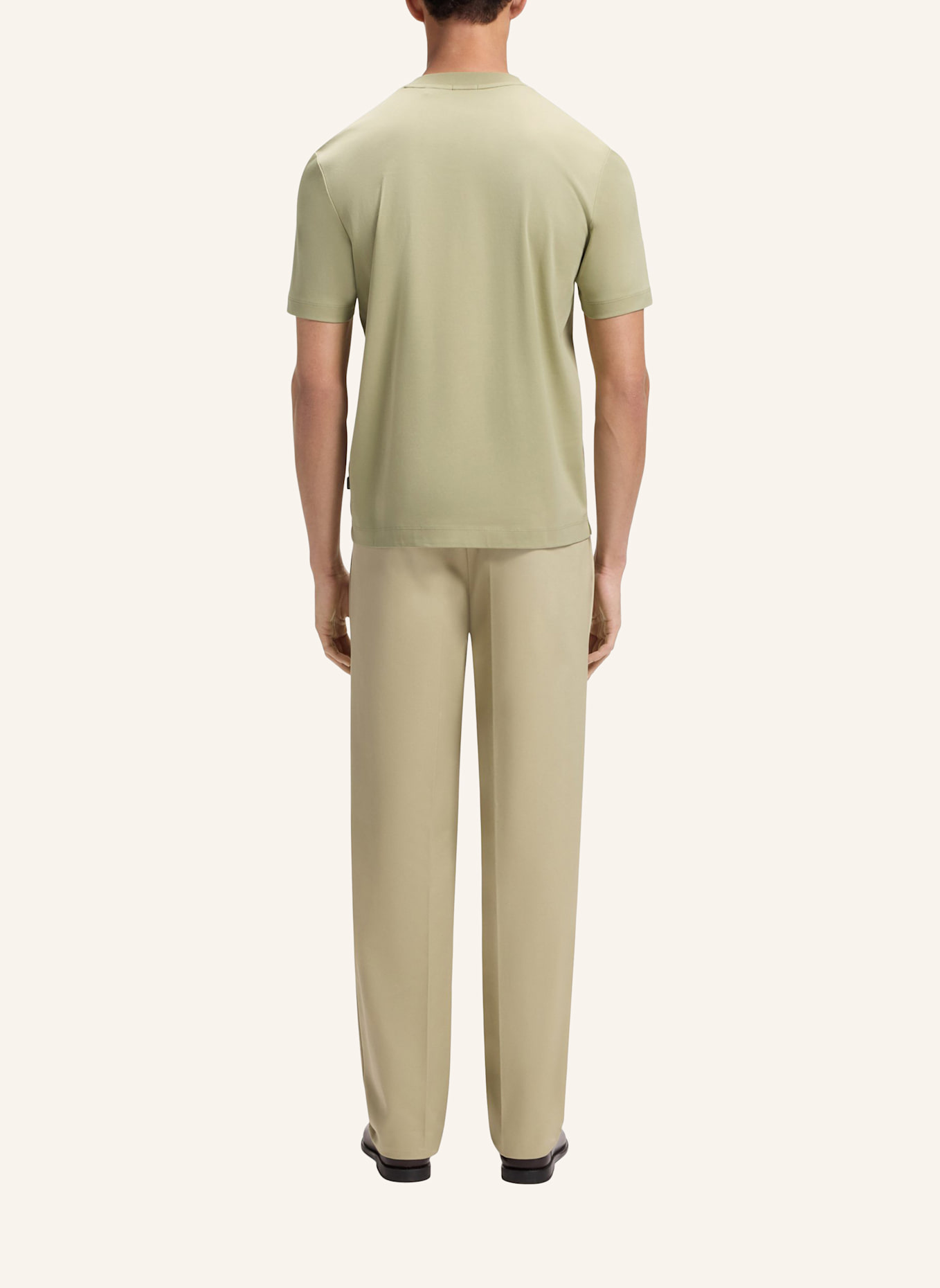 BOSS T-Shirt C-TAUT 01 Regular Fit: KHAKI