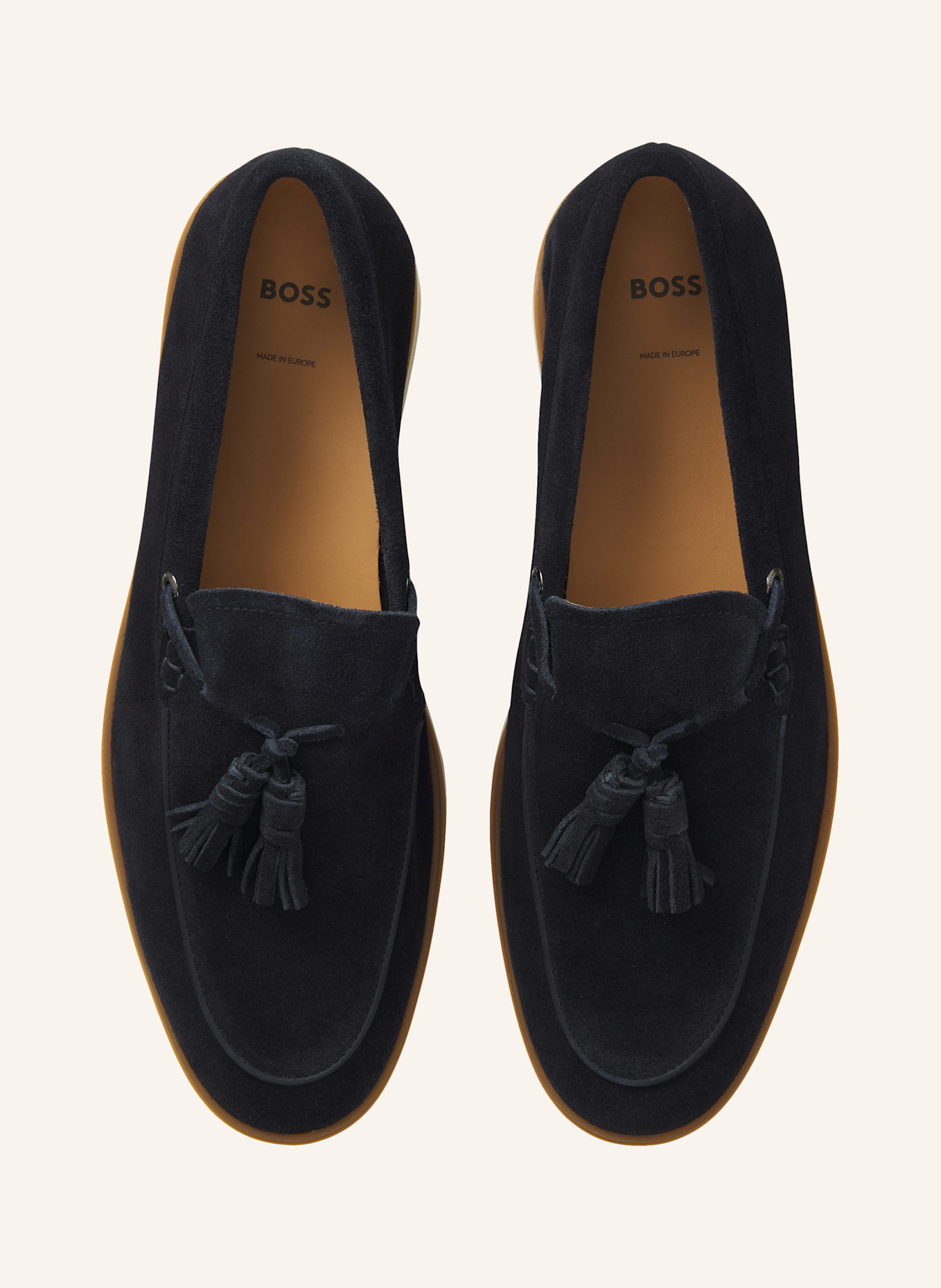 BOSS Casual Slipper HEDLEY_LOAF_SDTS: DUNKELBLAU