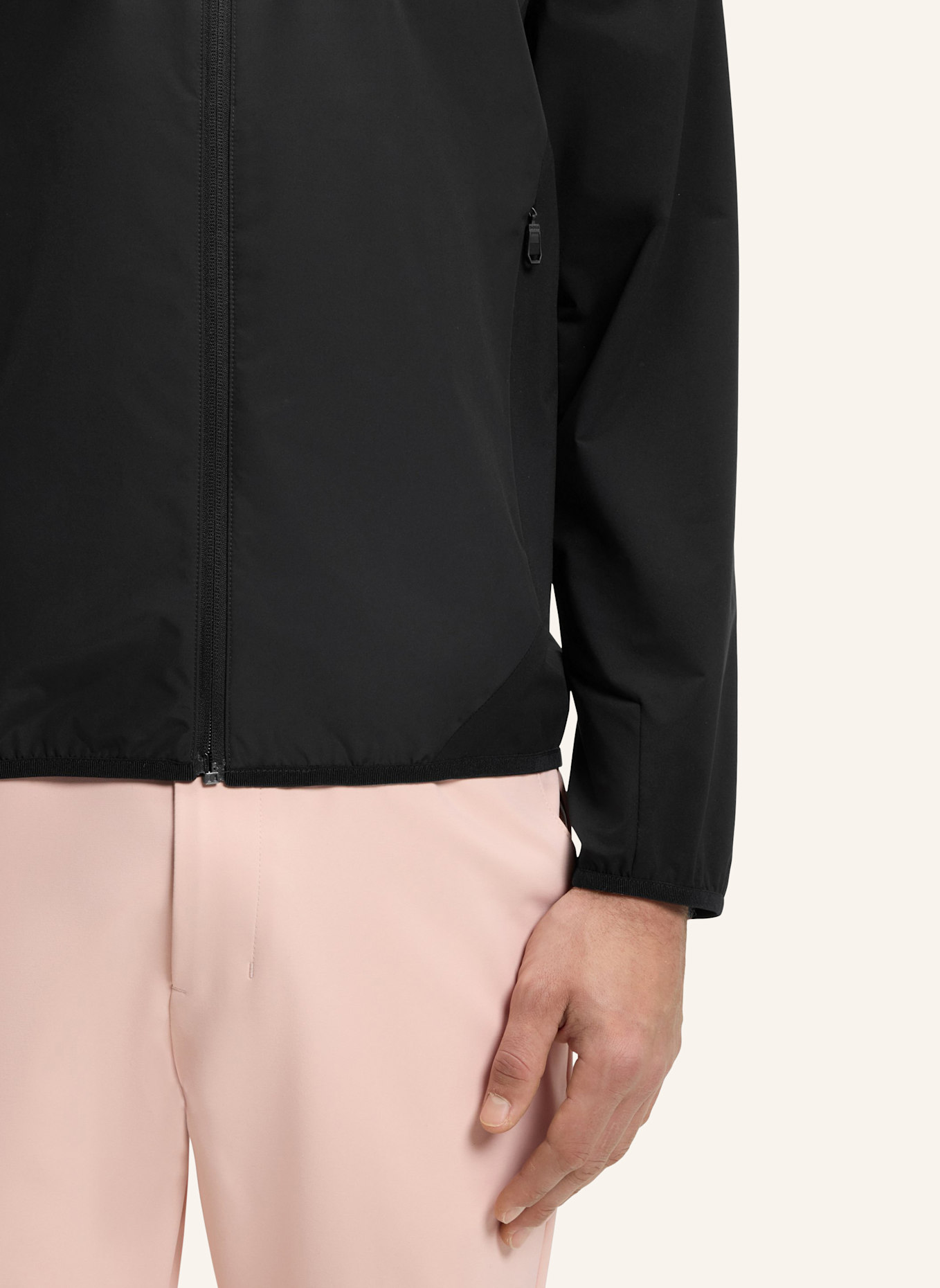 BOSS Casual Jacke OW_GOC SWING Regular Fit: SCHWARZ