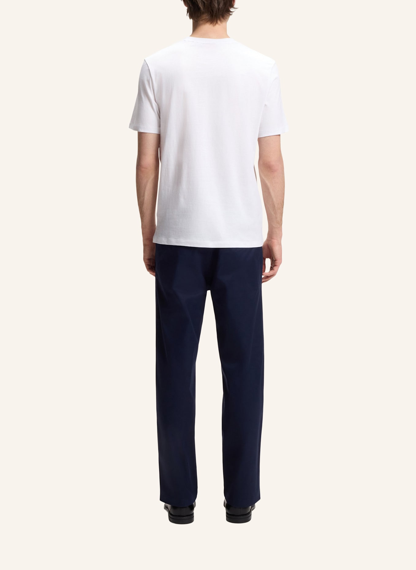 HUGO T-Shirt DIRUNN Regular Fit: WEISS