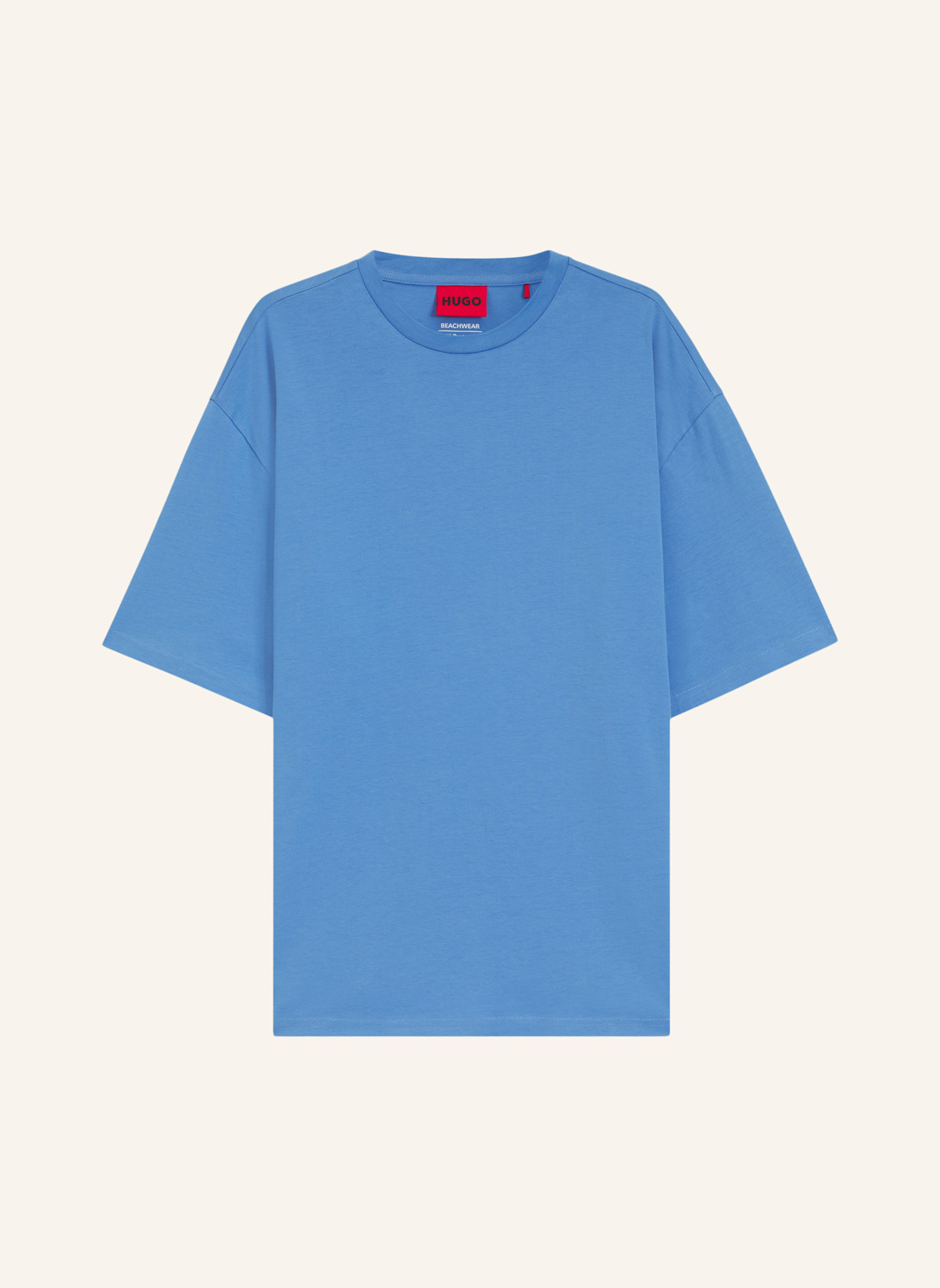 HUGO Badeshort TIKI T-SHIRT: BLAU