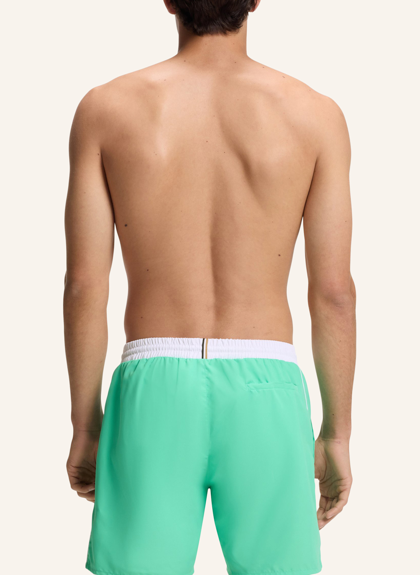 BOSS Badeshorts STARFISH: GRÜN