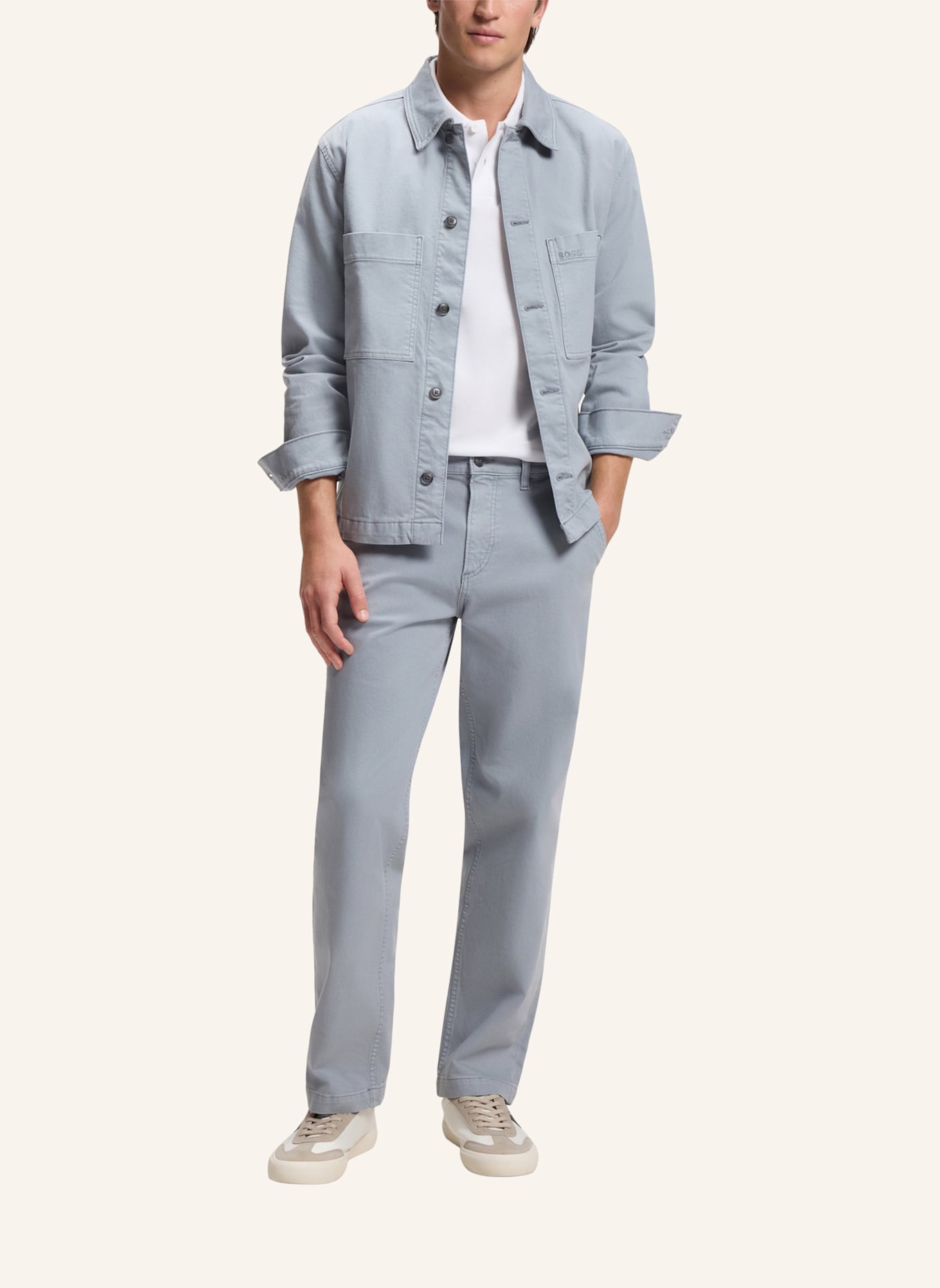 BOSS Poloshirt PHOENIX Regular Fit: WEISS