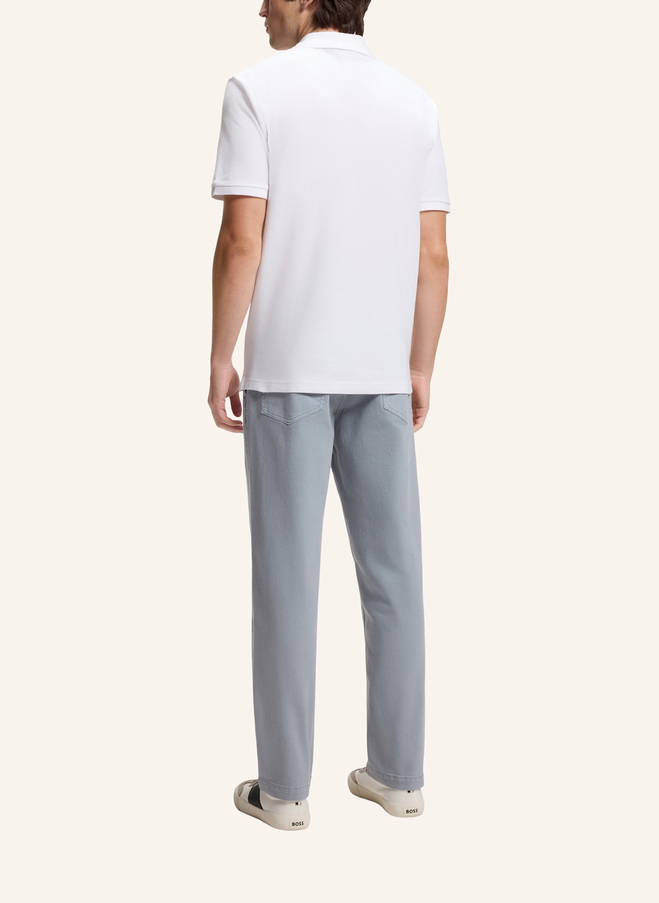 BOSS Poloshirt PHOENIX Regular Fit: WEISS