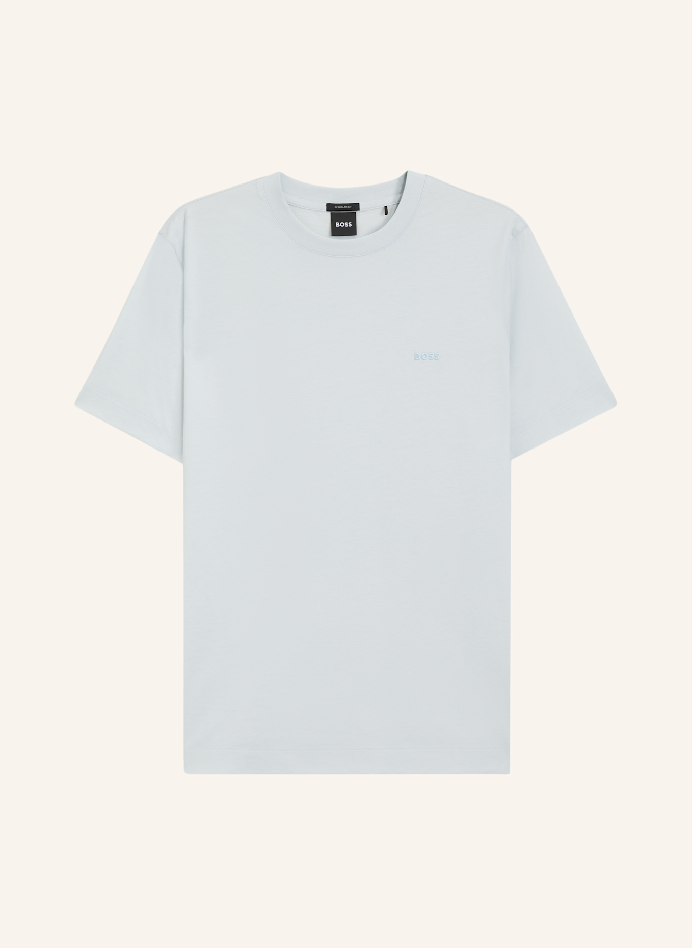 BOSS T-Shirt THOMPSON 01 Regular Fit: BLAU