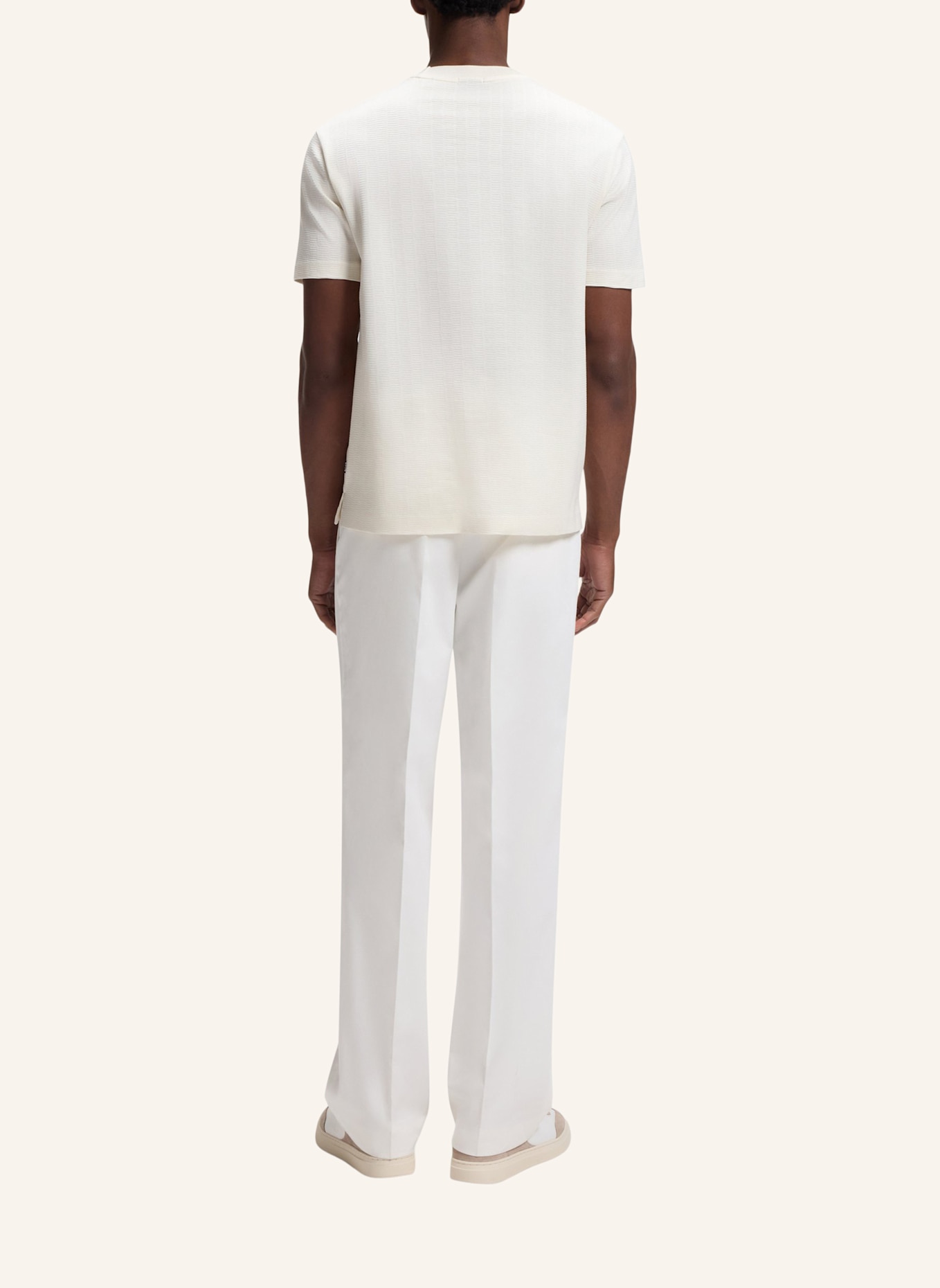 BOSS T-Shirt C-TAUT 118 Regular Fit: WEISS