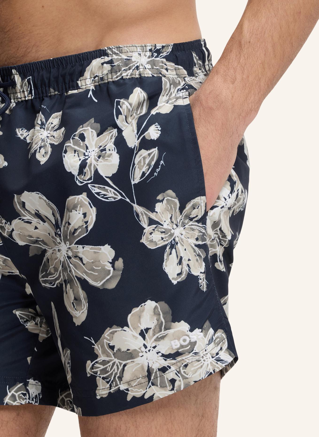 BOSS Badeshort DISCUS: DUNKELBLAU