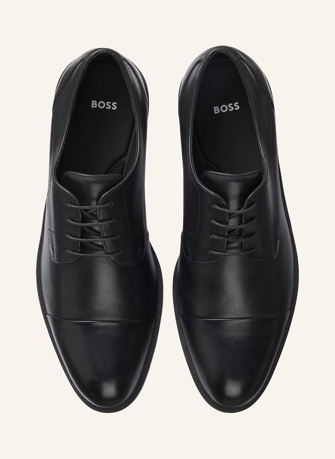 BOSS Business-Schnürschuh TAYIL_DERB_BUCT: SCHWARZ