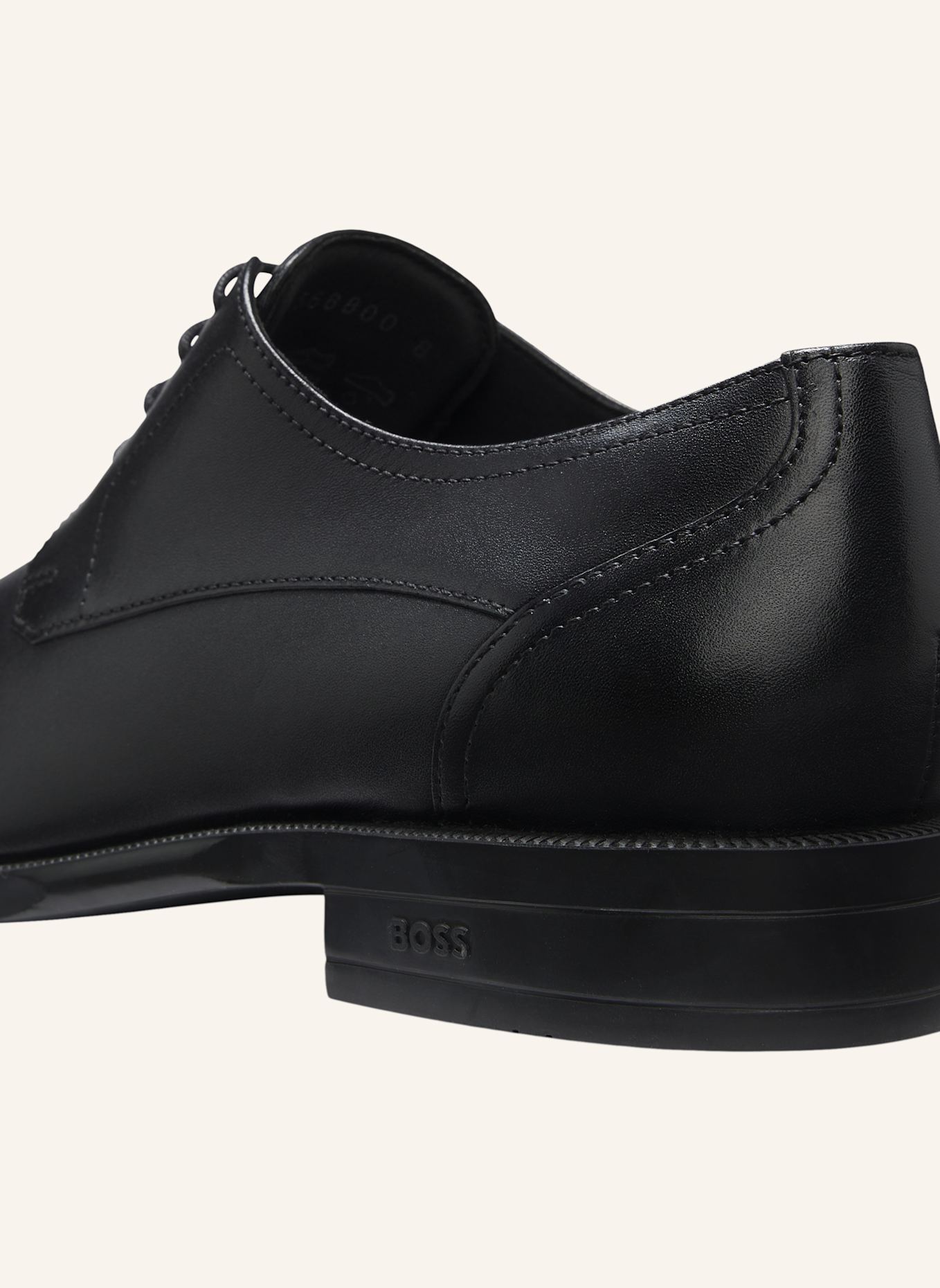 BOSS Business-Schnürschuh TAYIL_DERB_BUCT: SCHWARZ