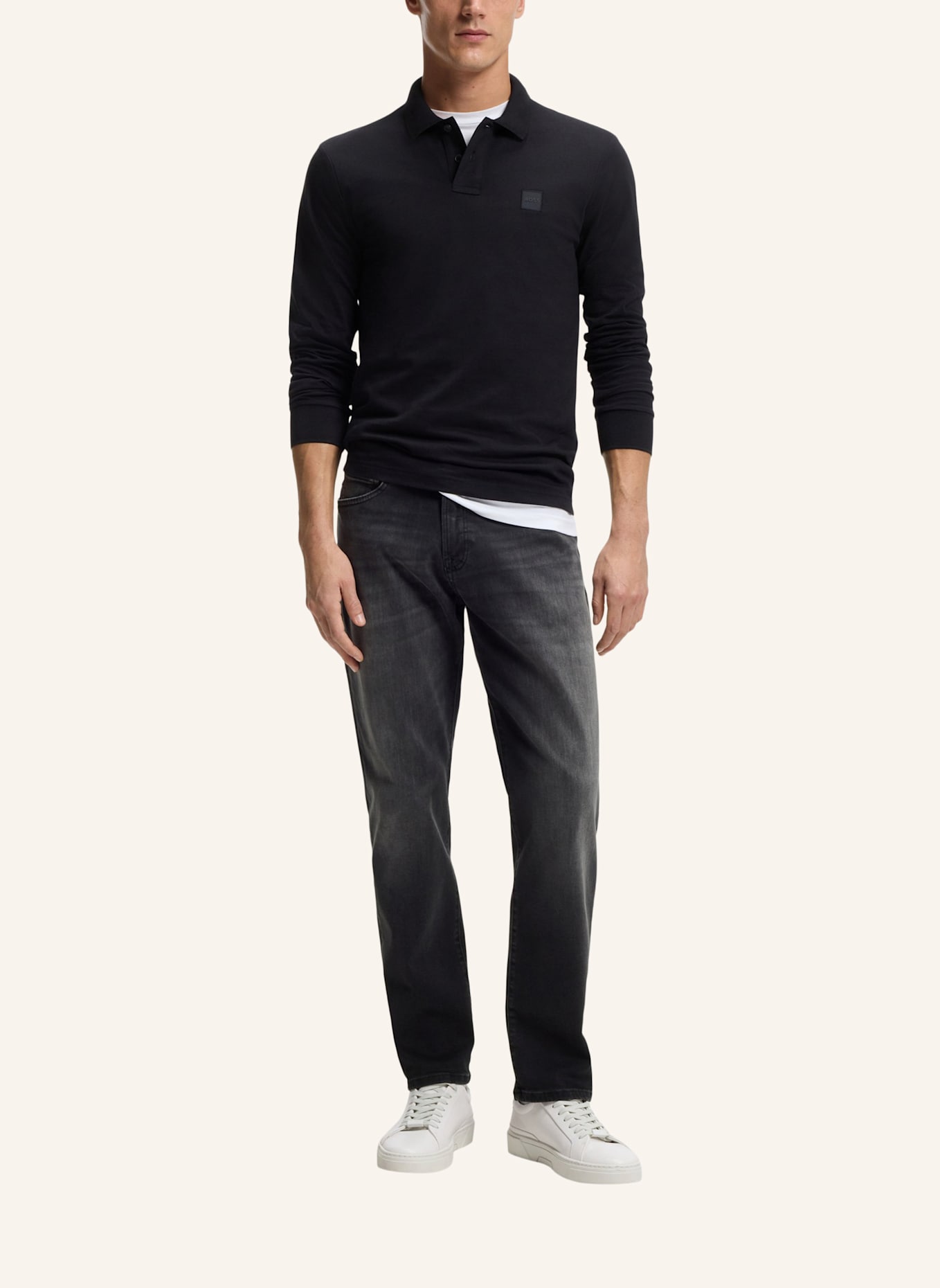 BOSS Jeans RE.MAINE BO Regular Fit: SCHWARZ