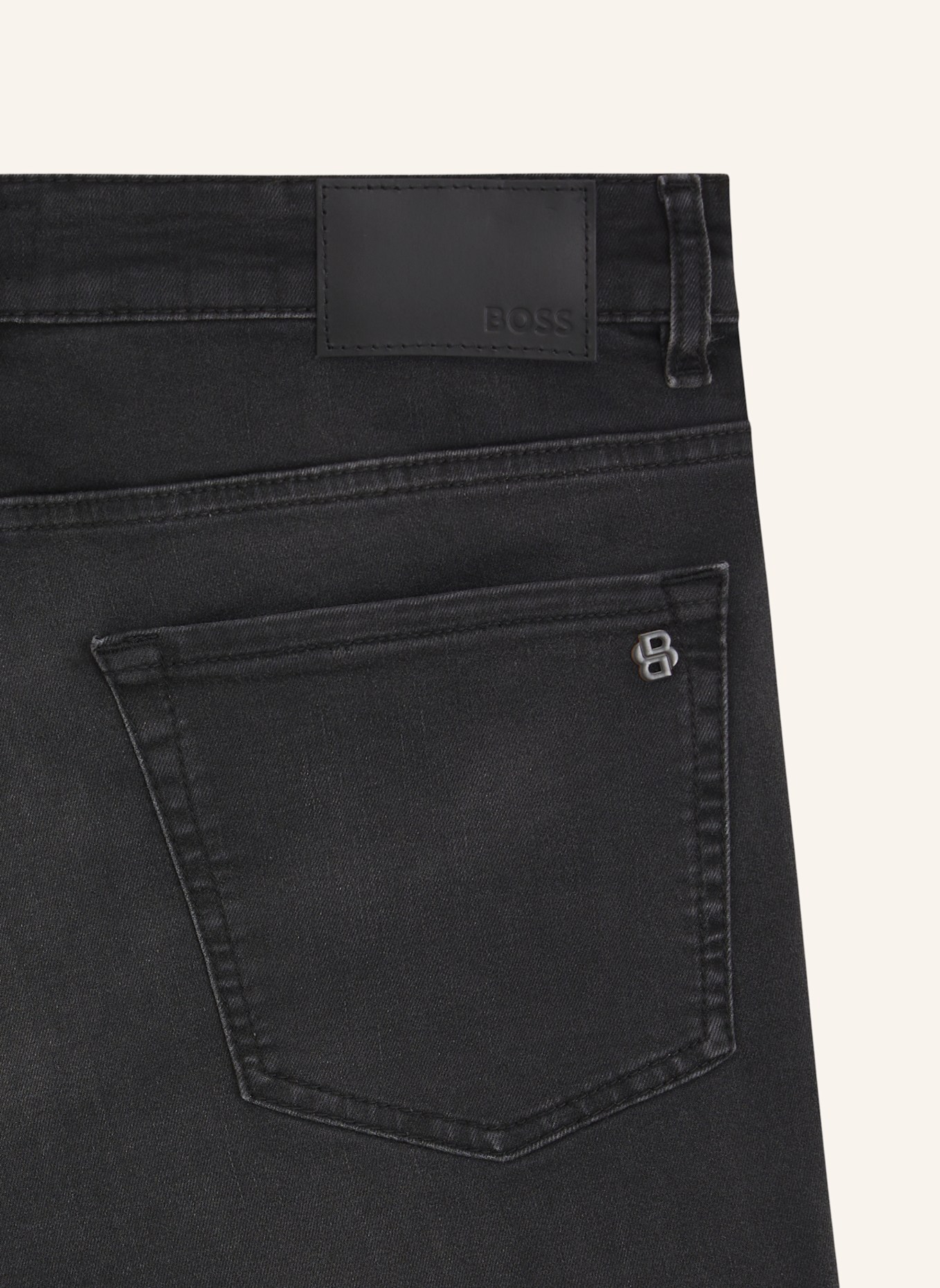 BOSS Jeans RE.MAINE BO Regular Fit: SCHWARZ