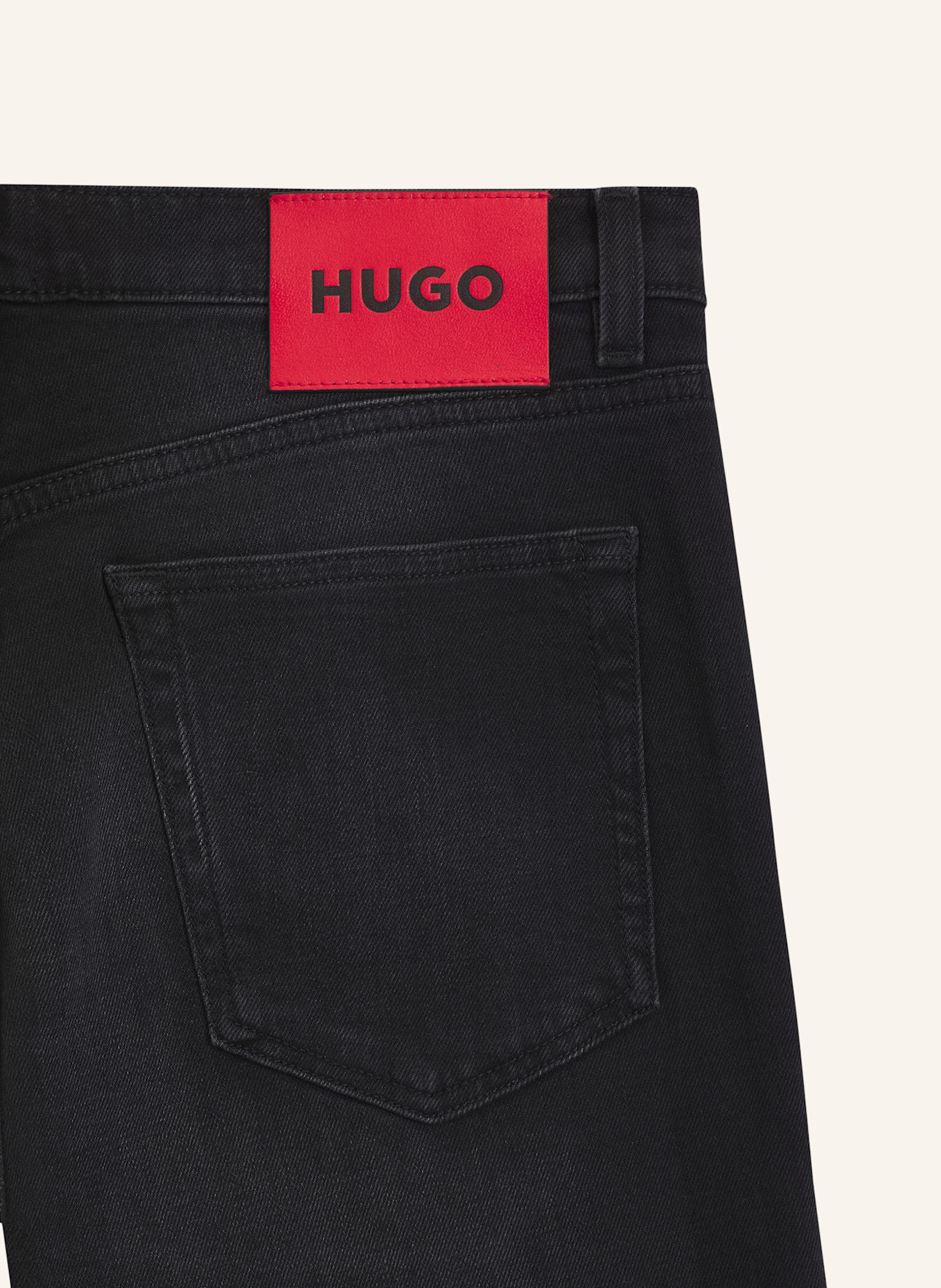 HUGO Jeans HUGO 734 Extra-Slim Fit: SCHWARZ