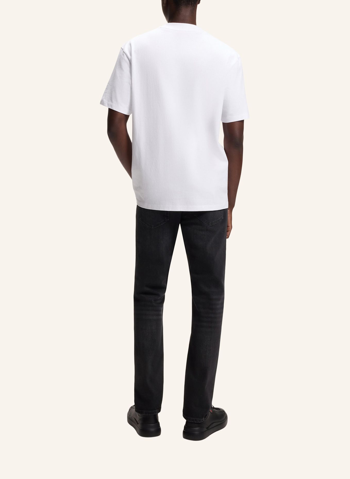 HUGO Jeans HUGO 734 Extra-Slim Fit: SCHWARZ