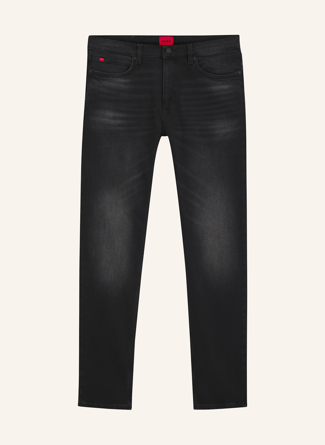 HUGO Jeans HUGO 734 Extra-Slim Fit: SCHWARZ