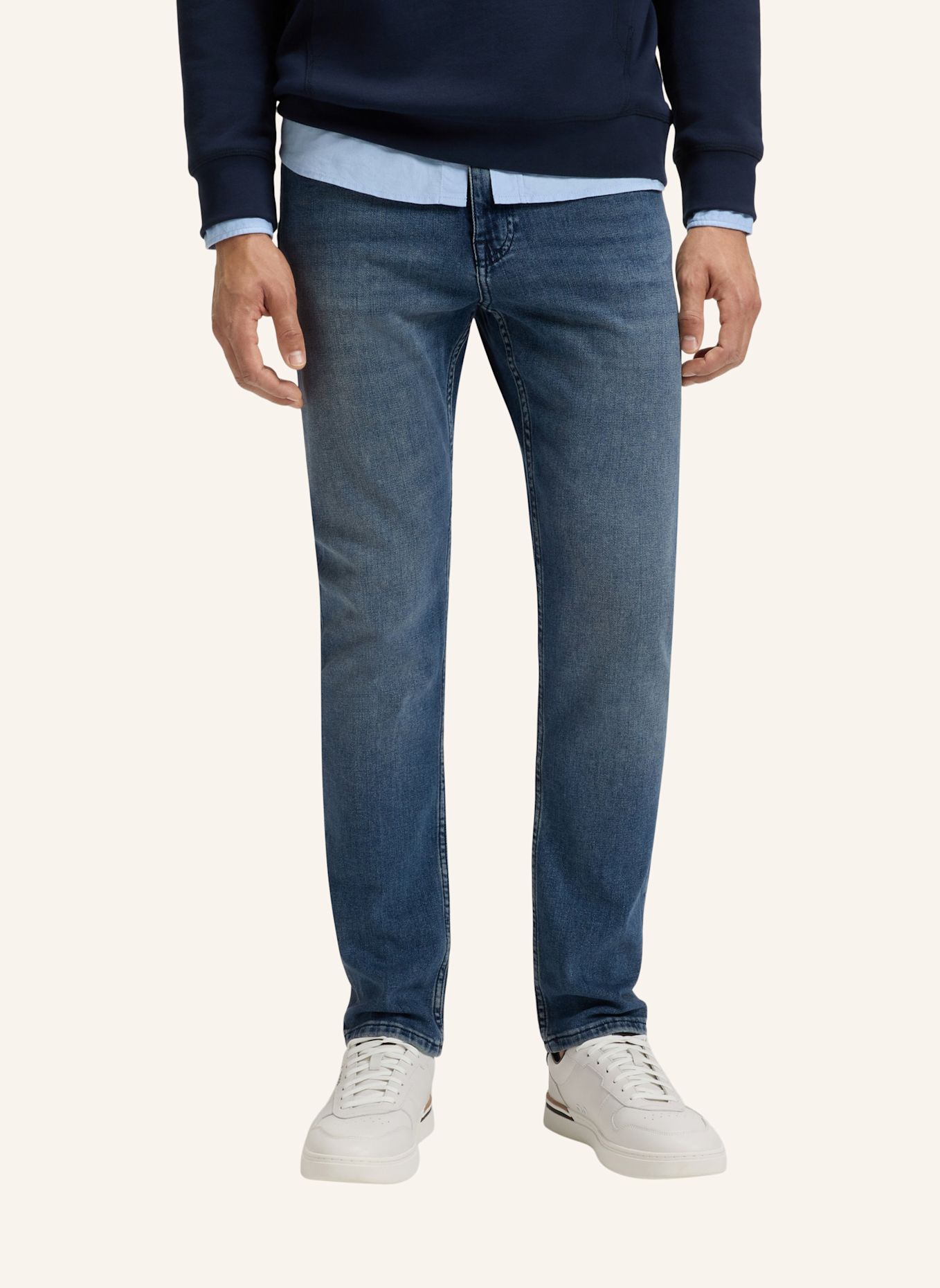 BOSS Jeans DELAWARE BO Slim Fit: BLAU