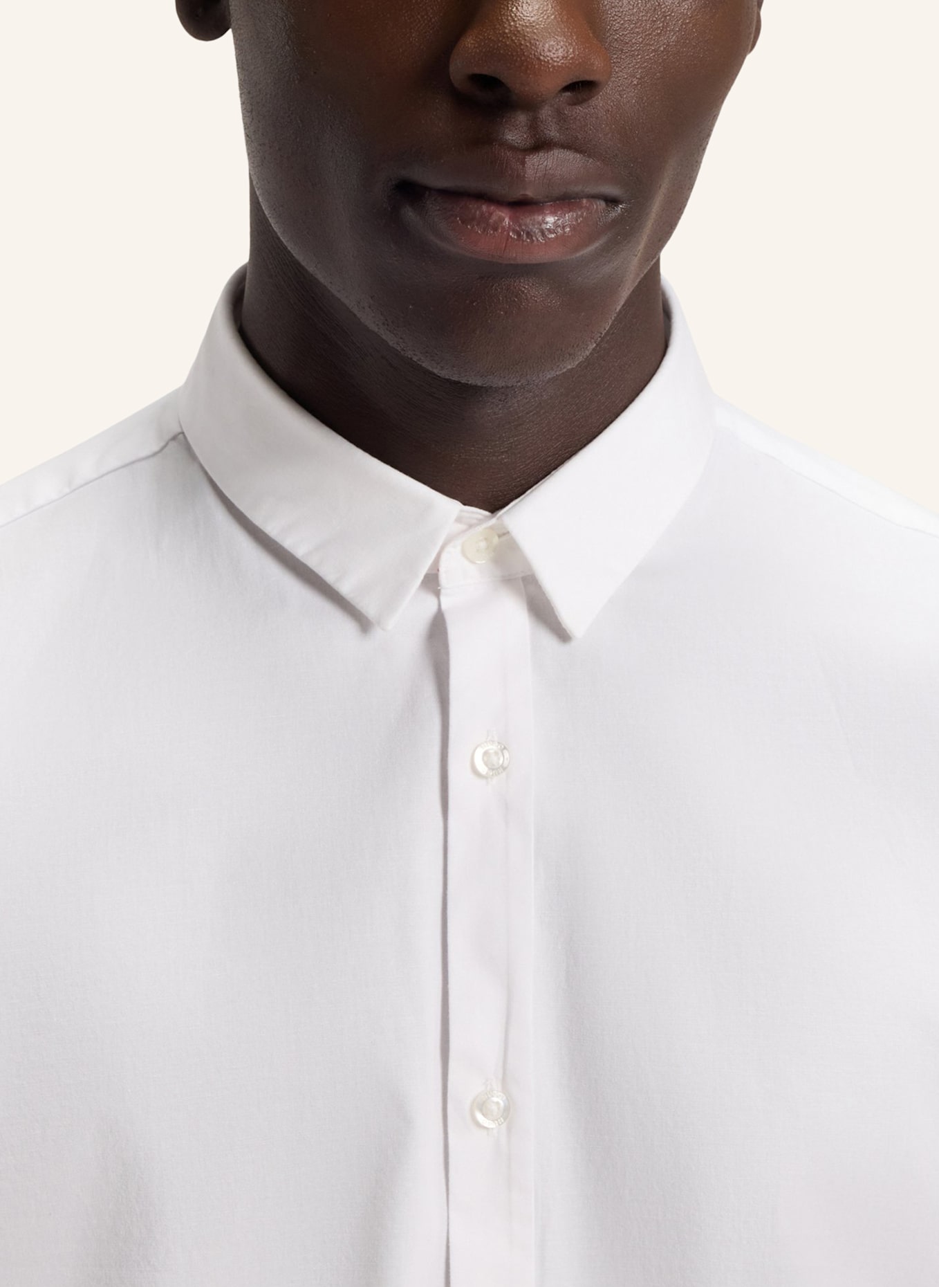 HUGO Shirt ERO3-W Extra-Slim Fit: WEISS