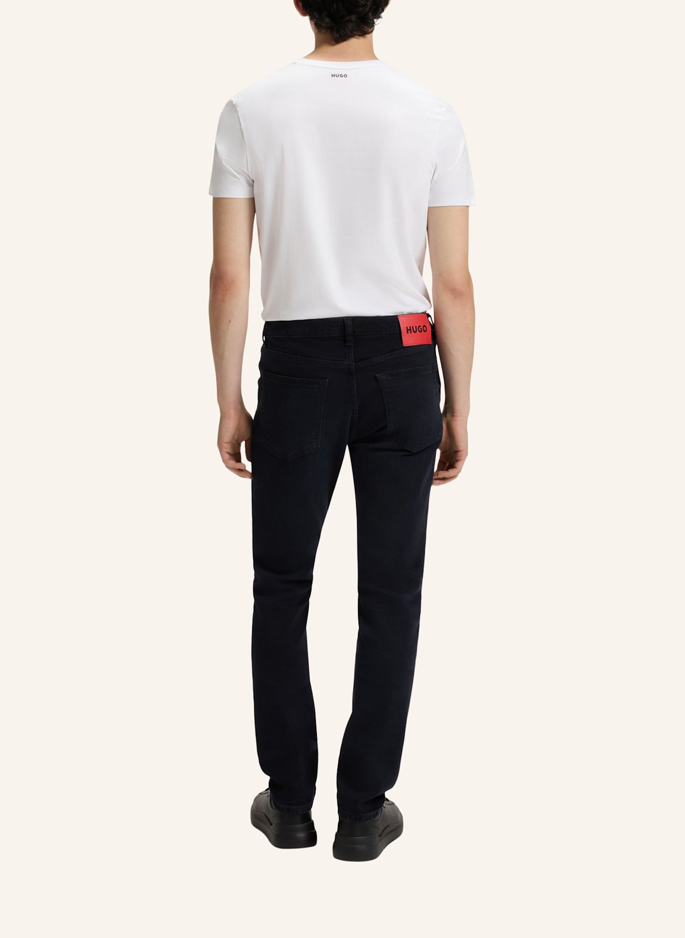 HUGO Jeans HUGO 734 Extra-Slim Fit: DUNKELBLAU