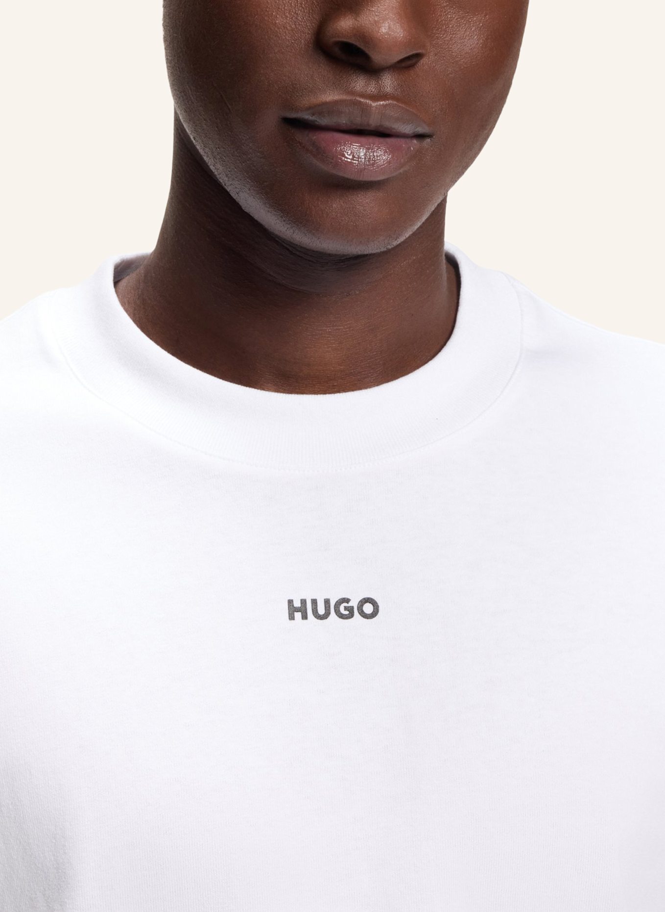 HUGO T-Shirt DAPOLINO: WEISS
