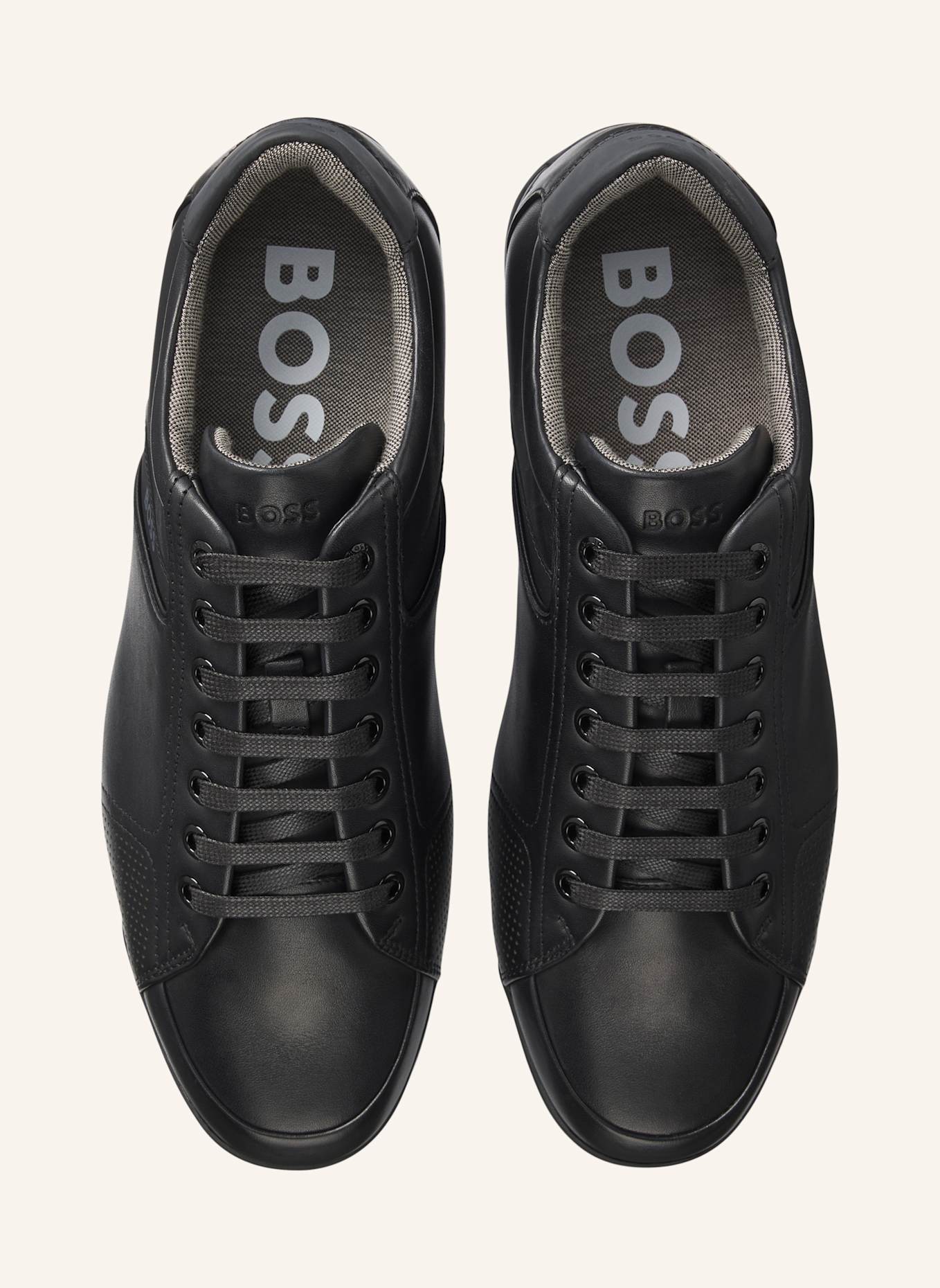 BOSS Sneaker SATURN_LOWP_LUX4 A_N: SCHWARZ
