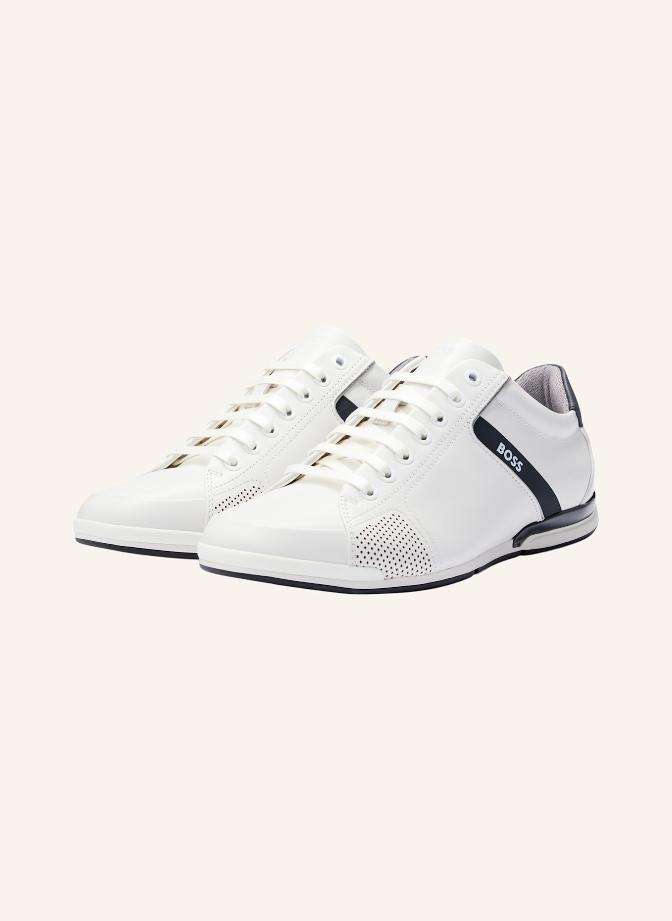 BOSS Trainers SATURN_LOWP_LUX4 A_N: WEISS