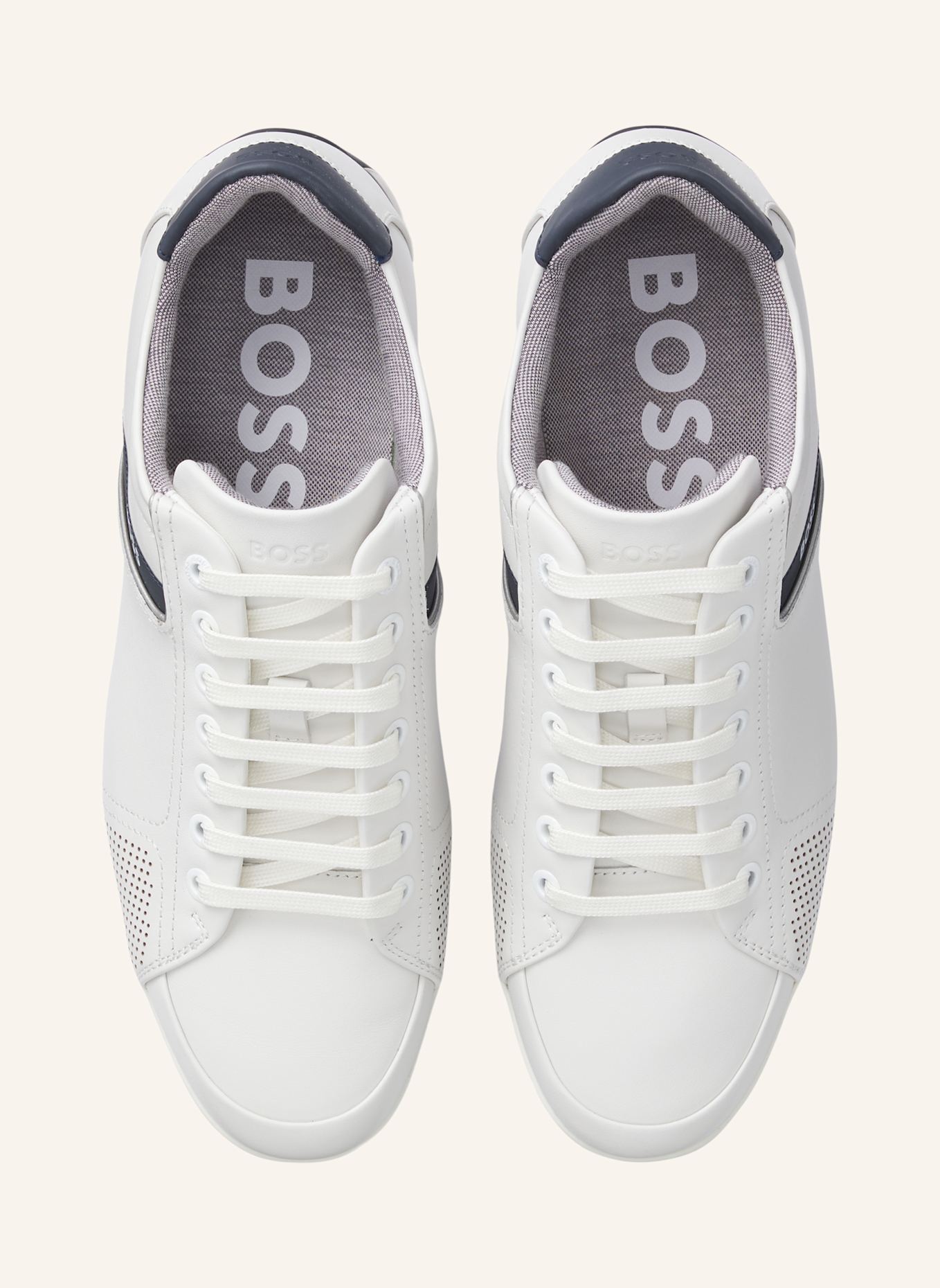 BOSS Trainers SATURN_LOWP_LUX4 A_N: WEISS