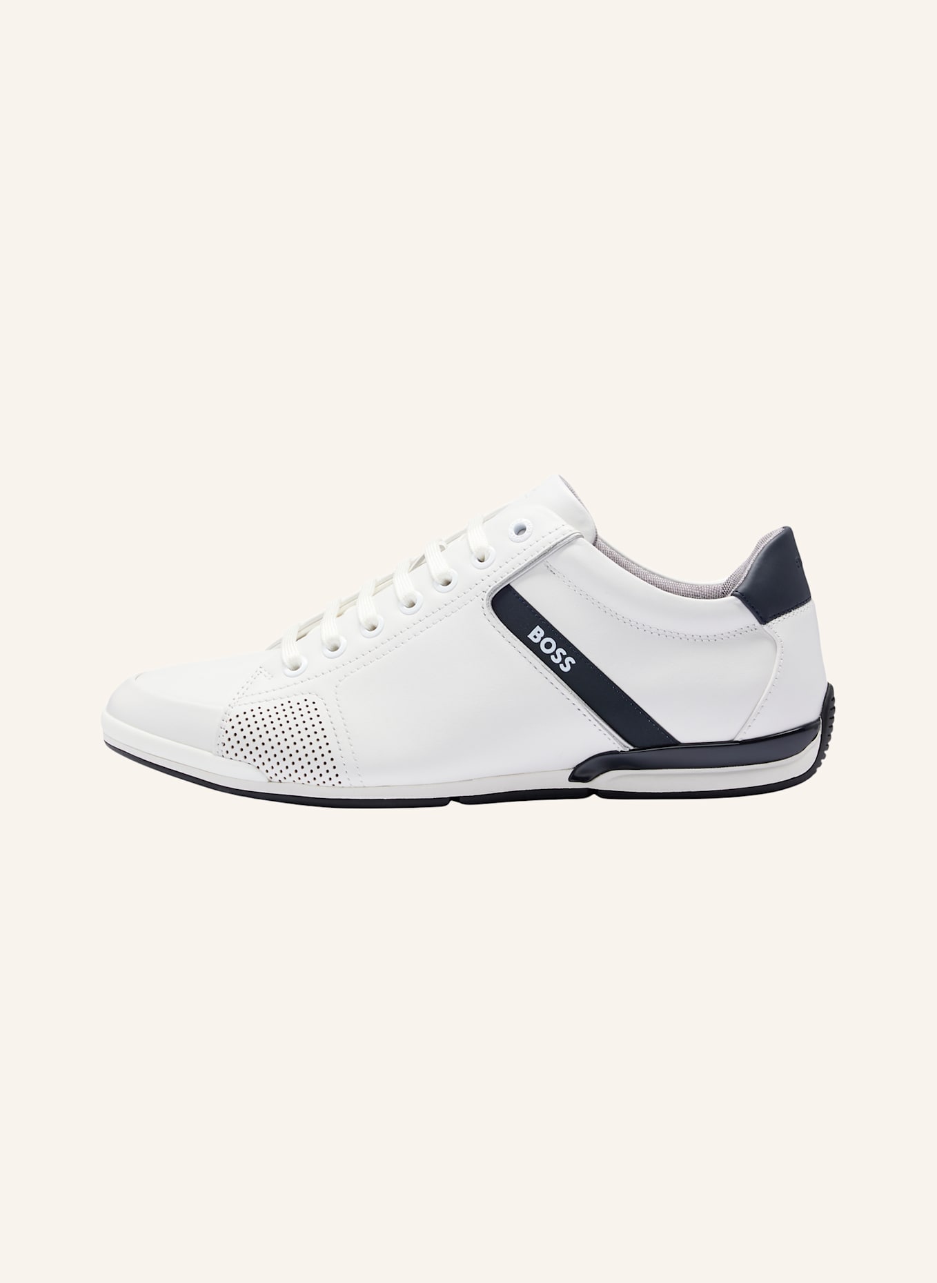 BOSS Trainers SATURN_LOWP_LUX4 A_N: WEISS