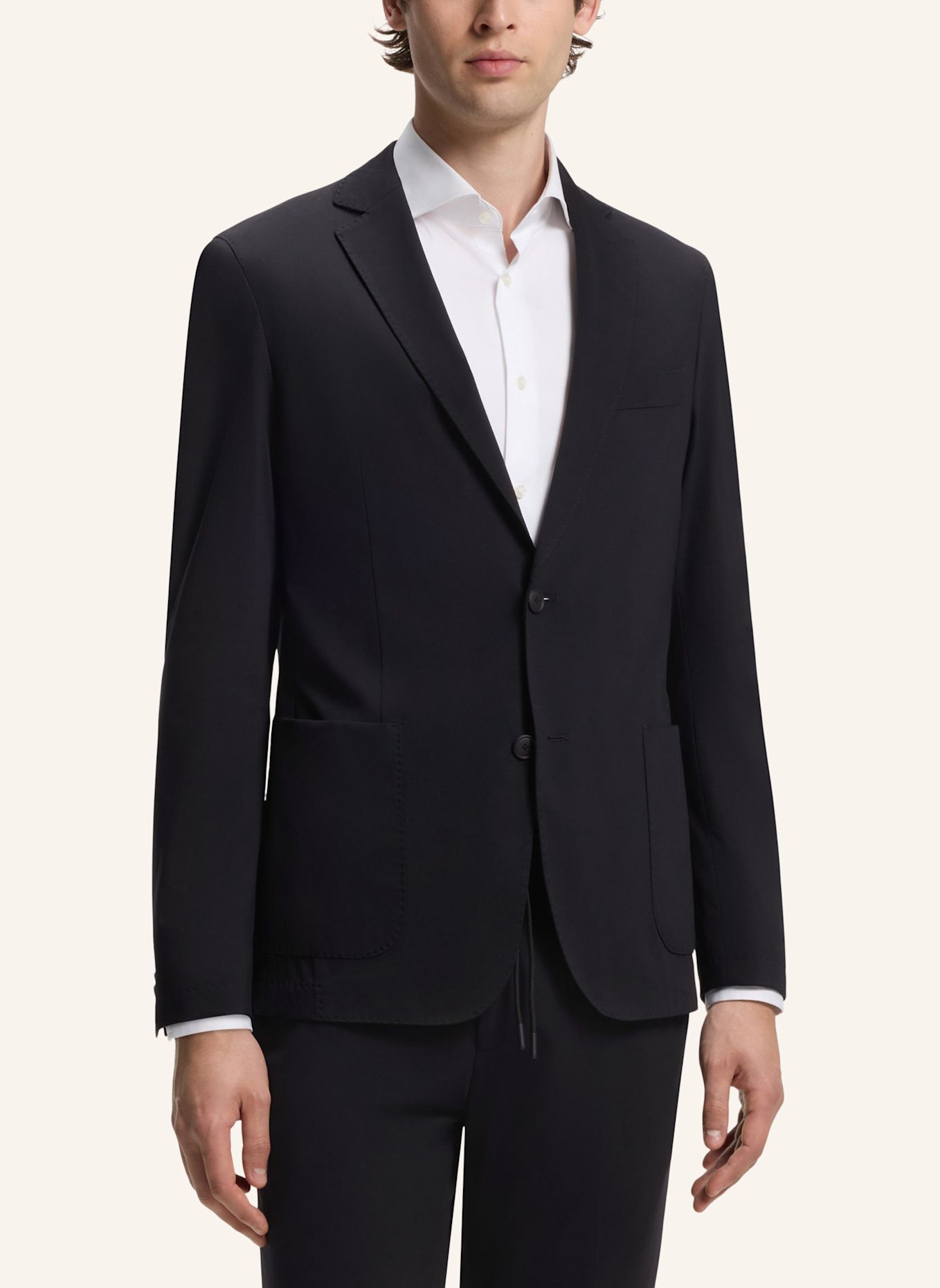 BOSS Sakko P-HANRY-J-WG-233 Slim Fit: SCHWARZ
