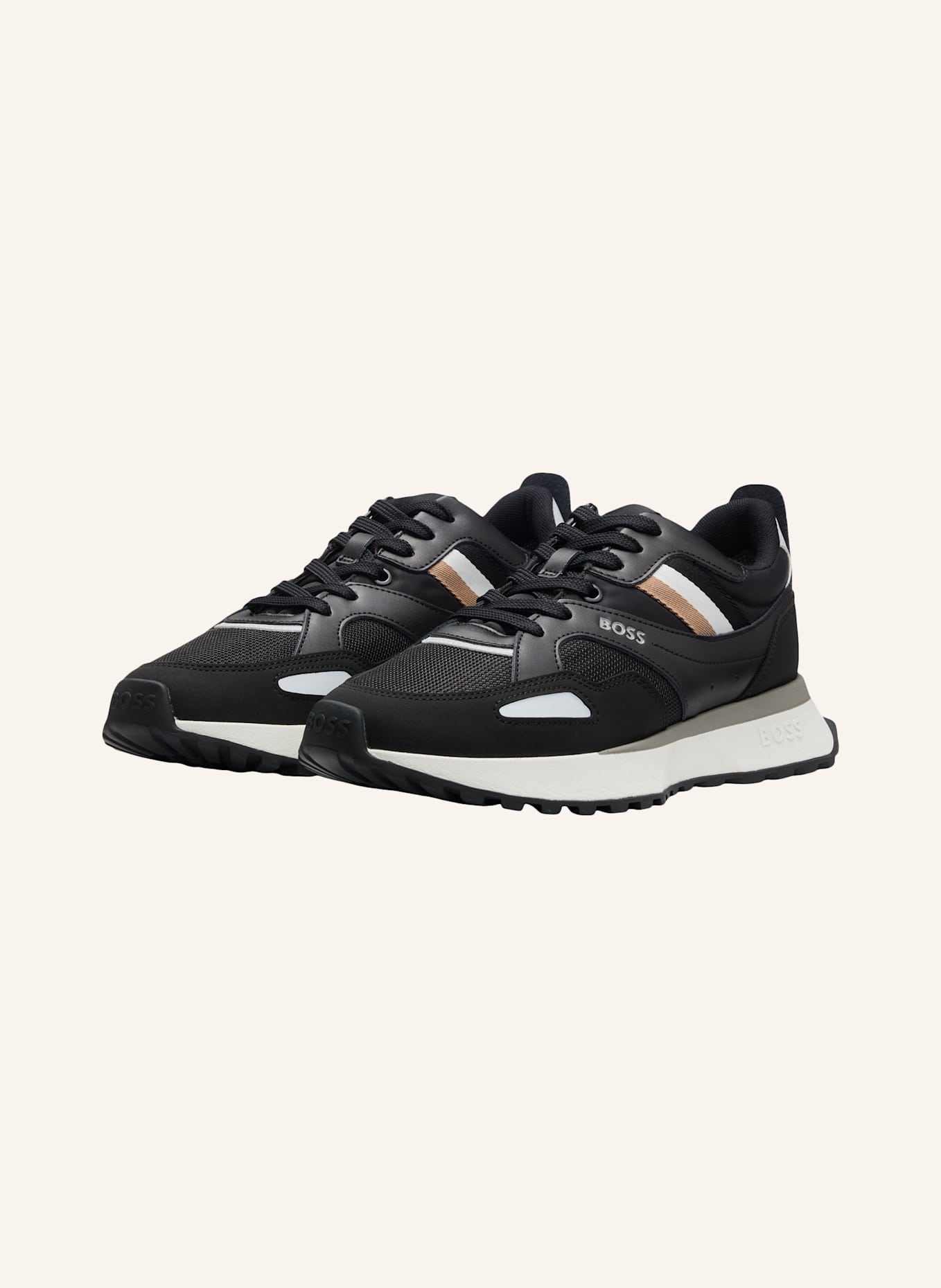 BOSS Sneaker JONAH_RUNN_MX_N: SCHWARZ