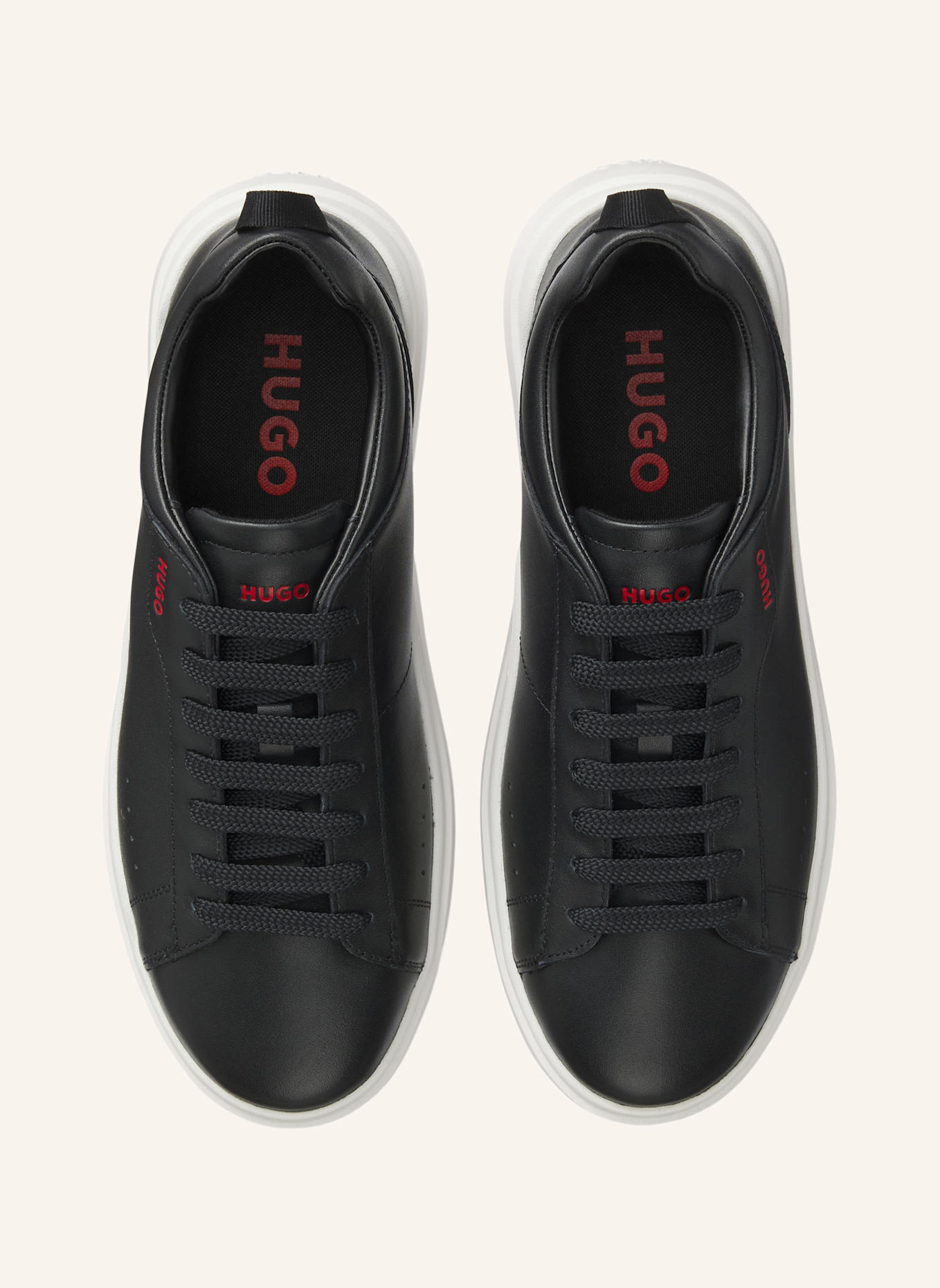 HUGO Sneaker BLAKE_TENN_LT_N: SCHWARZ