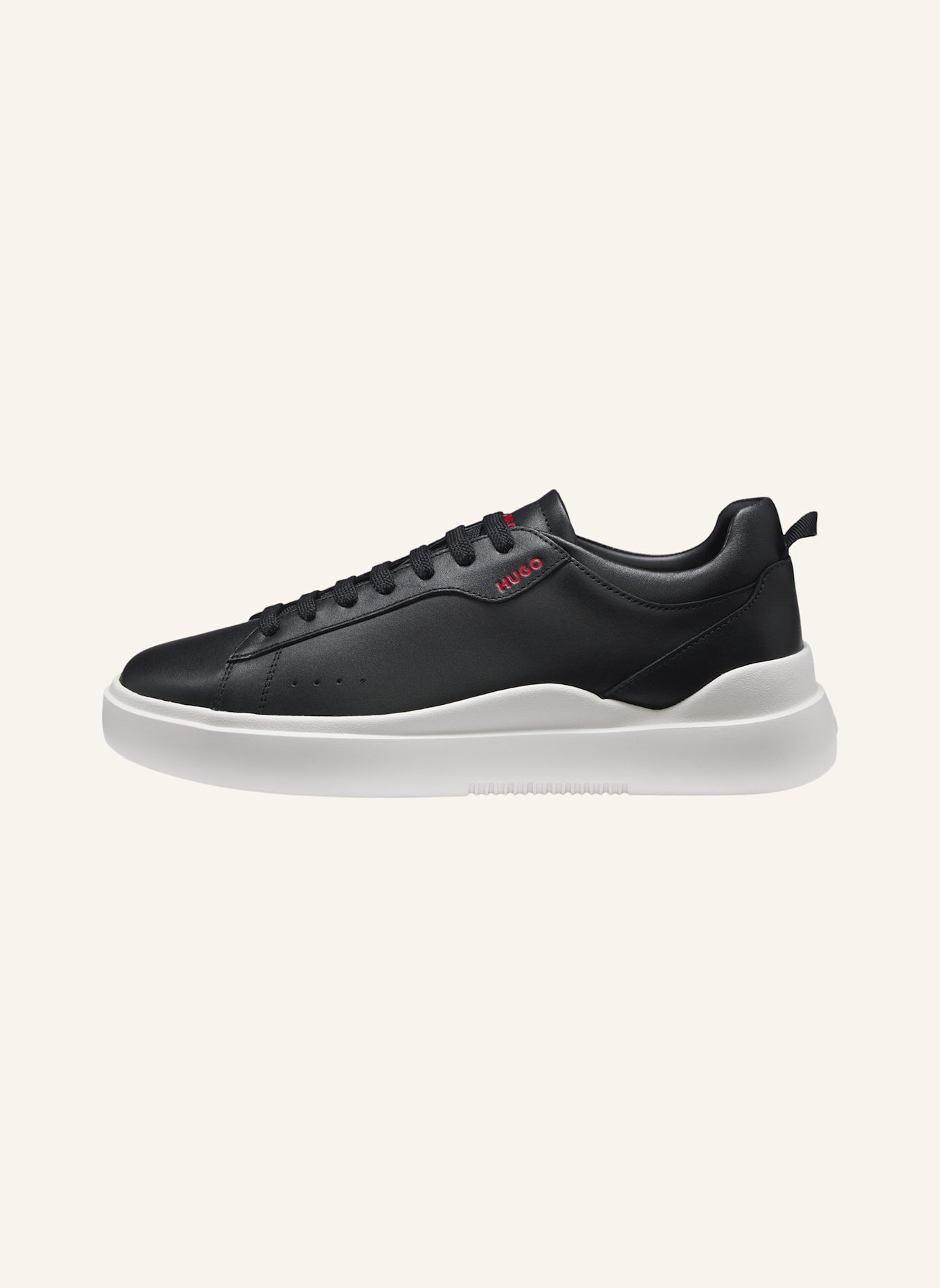 HUGO Sneaker BLAKE_TENN_LT_N: SCHWARZ