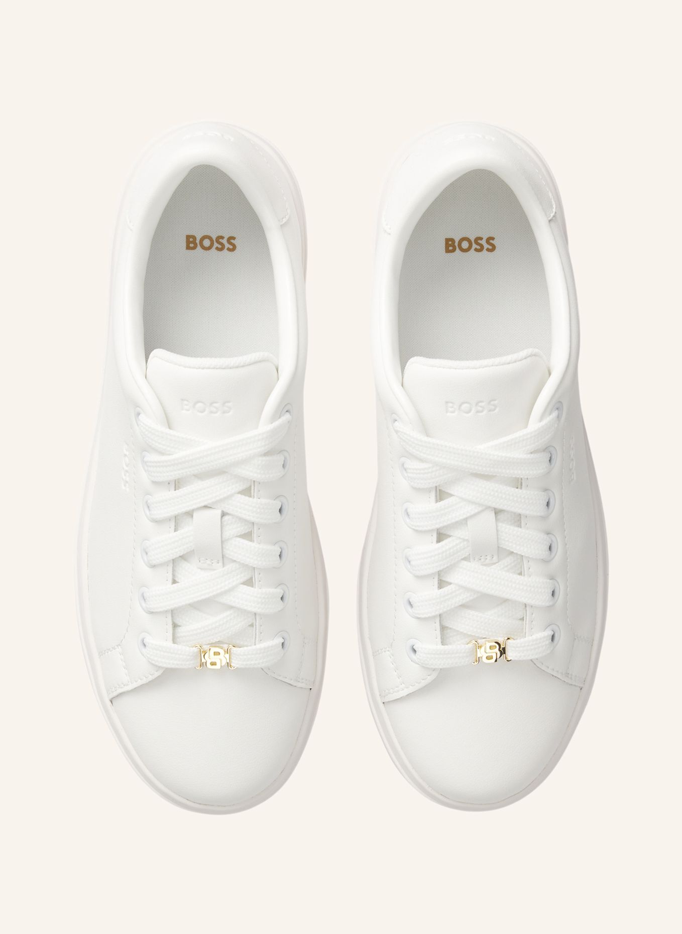 BOSS Sneaker KIERAN_TENN_ALTBB: WEISS