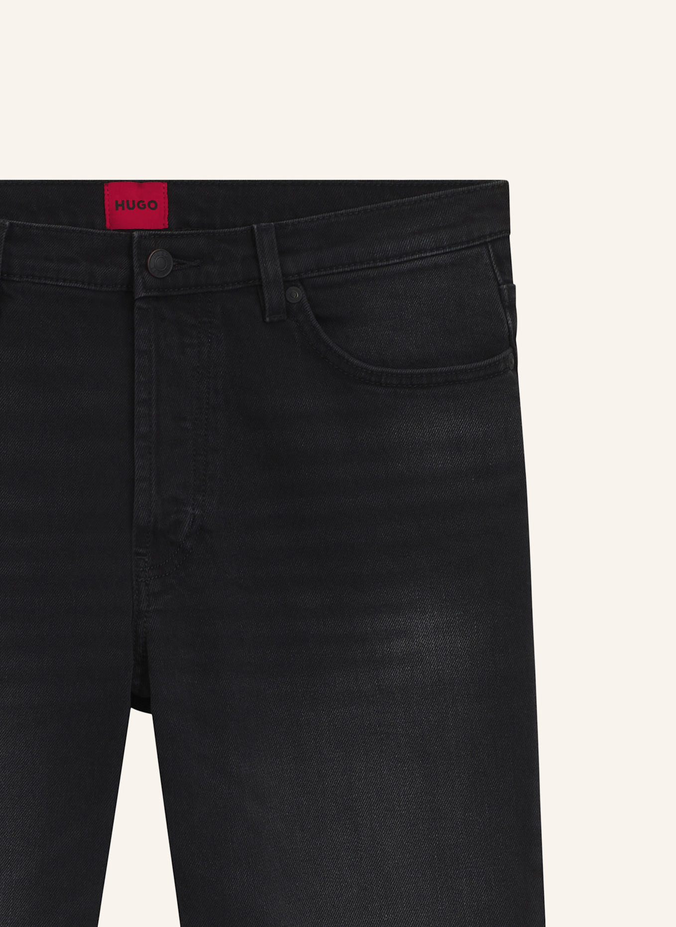 HUGO Jeans HUGO 634 Tapered Fit: SCHWARZ