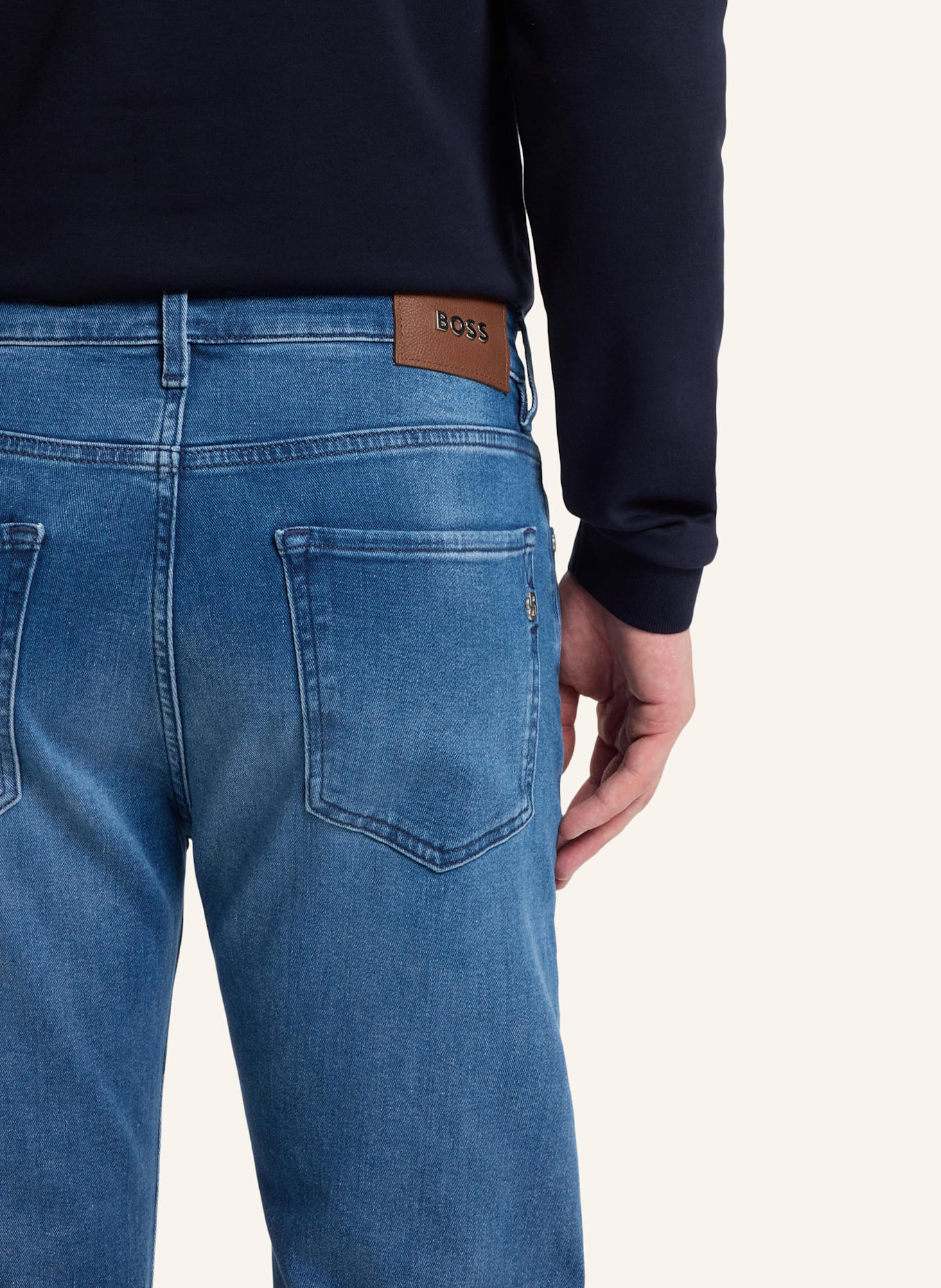 BOSS Jeans H-RE.MAINE Regular Fit: BLAU