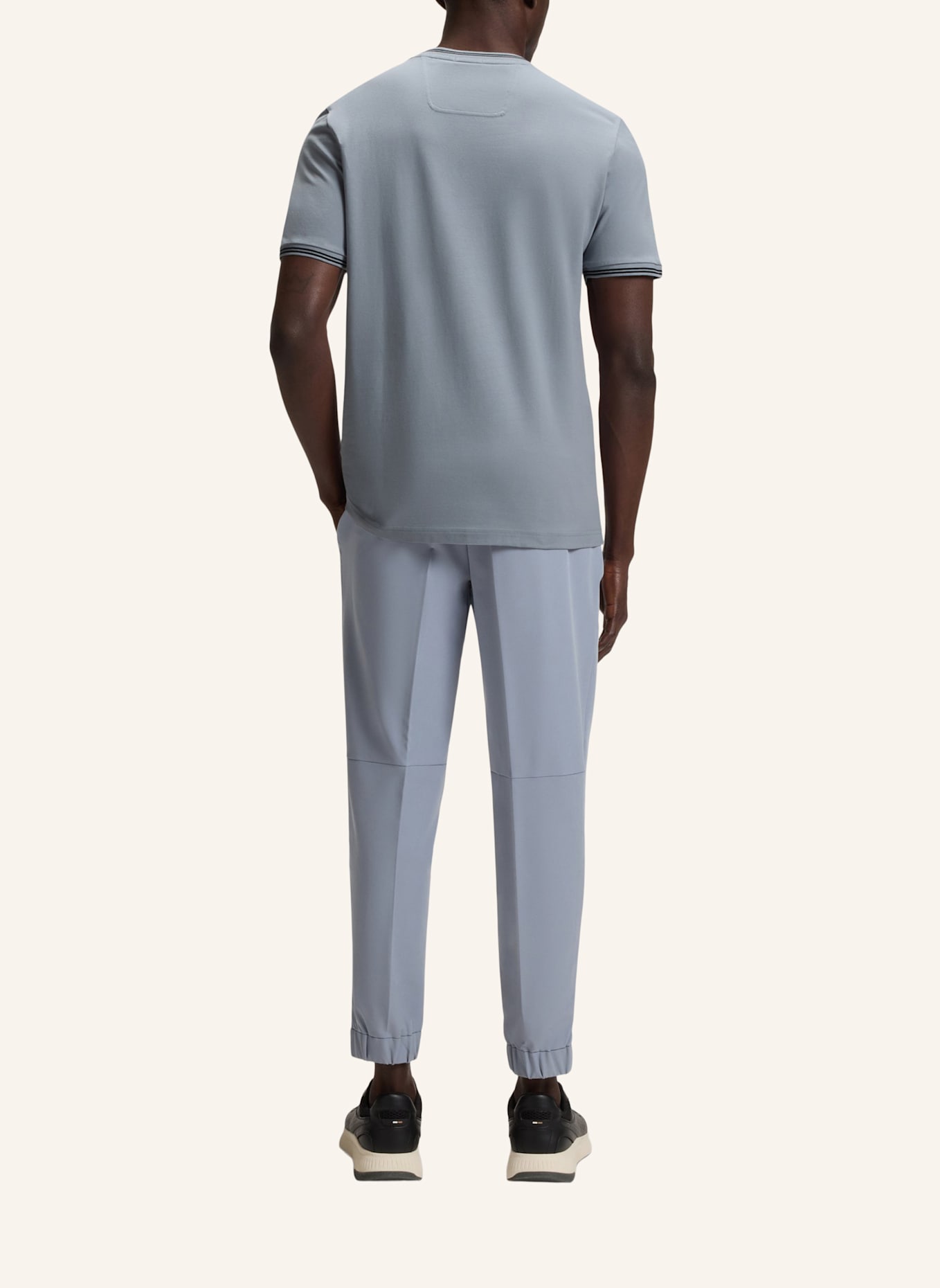 BOSS T-Shirt TAUL: DUNKELGRAU