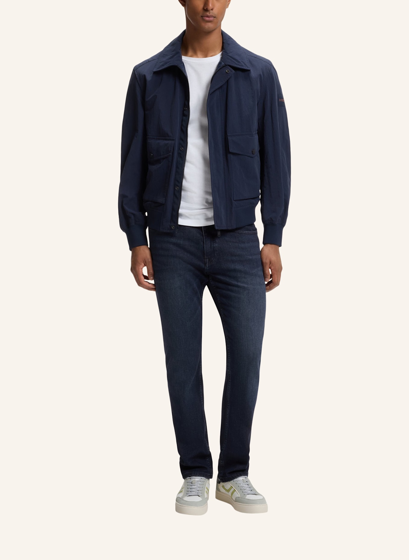 BOSS Jeans DELAWARE BO Slim Fit: DUNKELBLAU