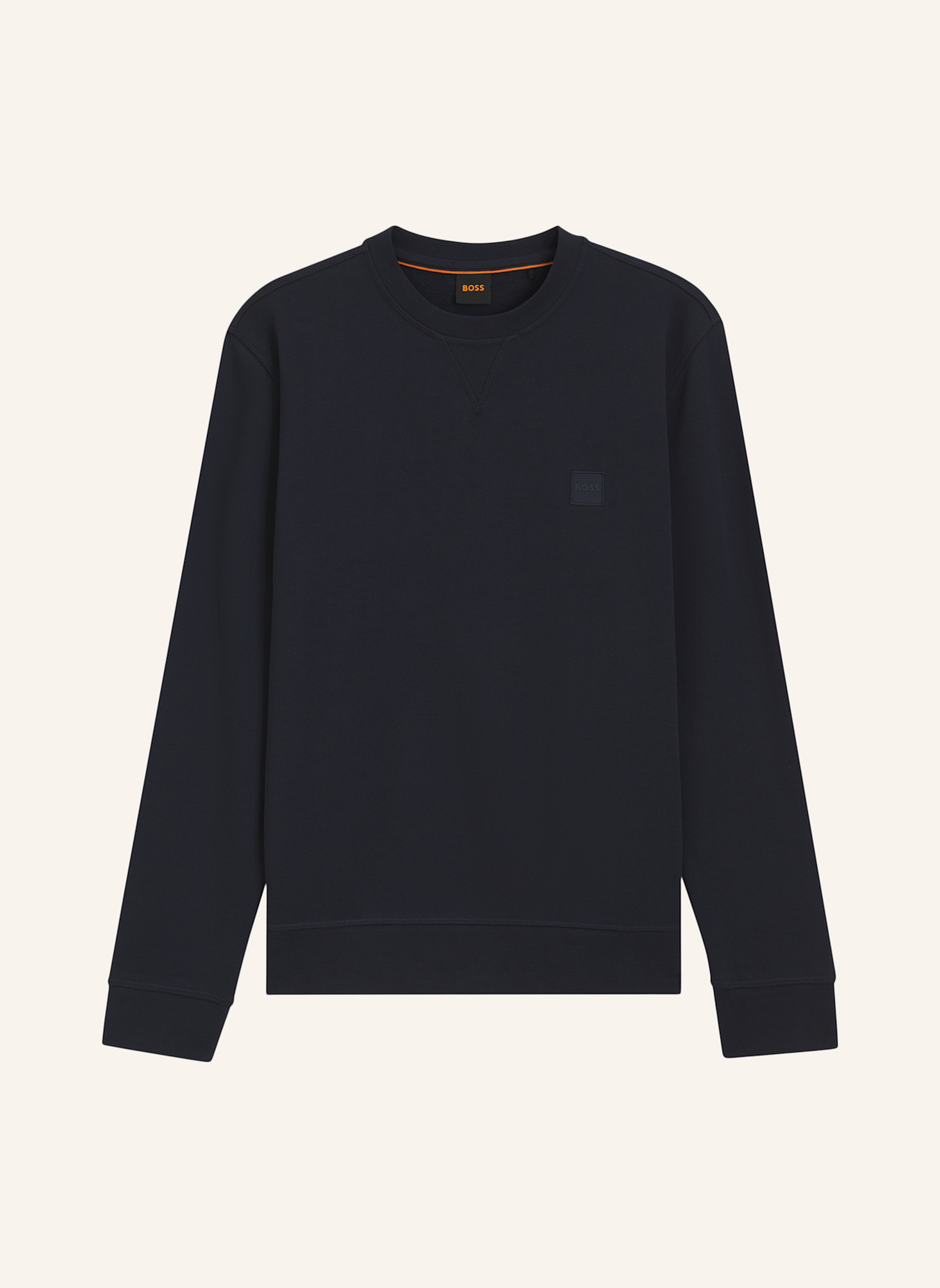 BOSS Sweatshirt WESTART: DUNKELBLAU