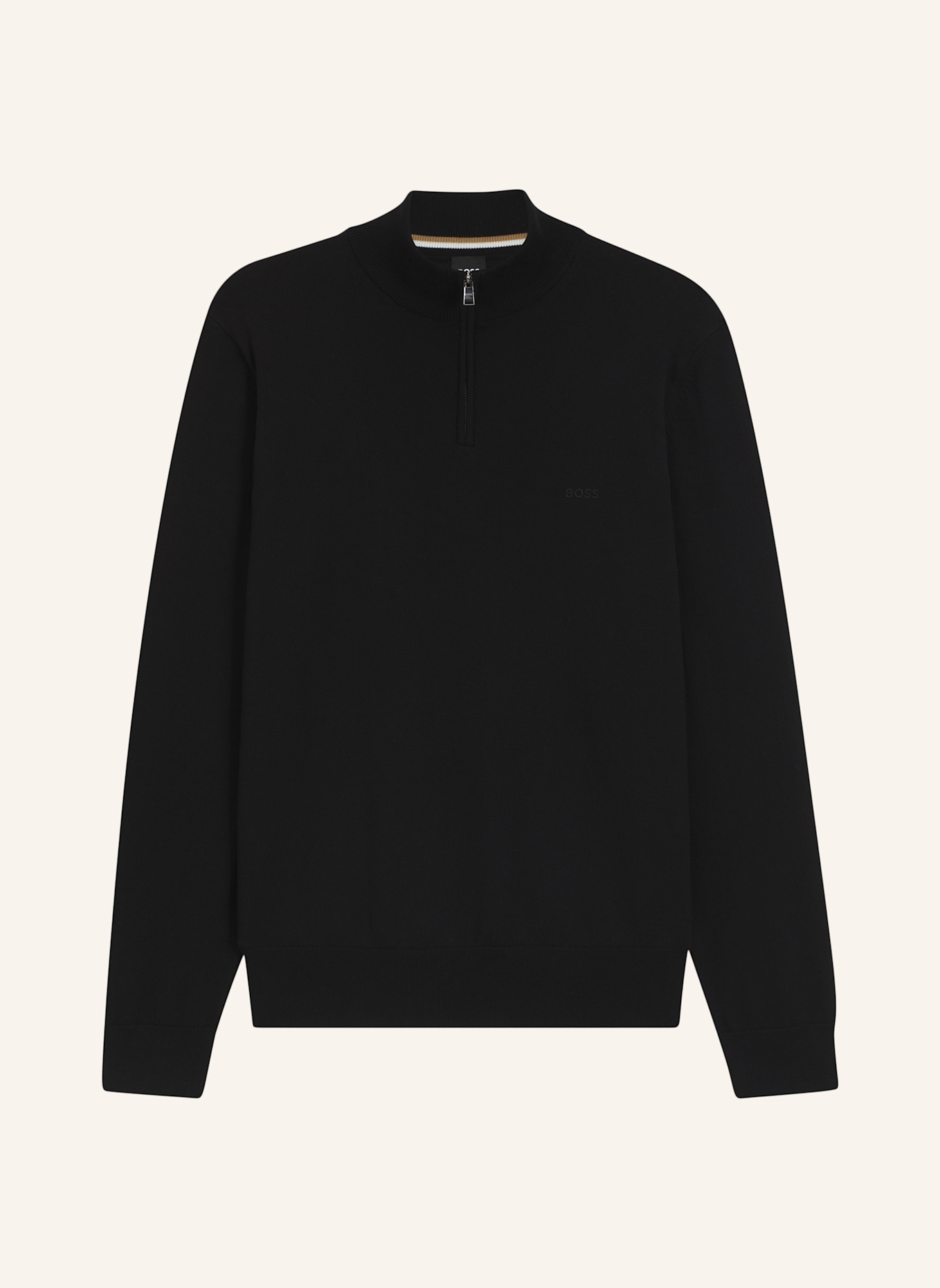 BOSS Sweater PADRO-L Regular Fit: SCHWARZ