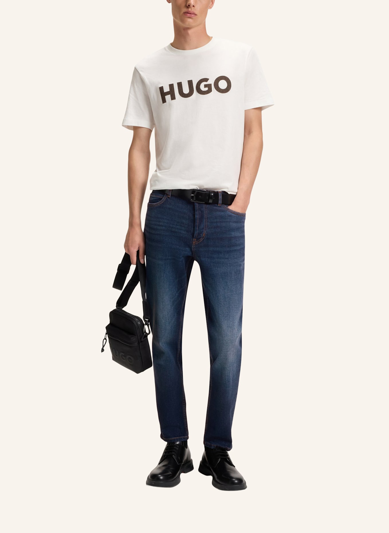 HUGO Jeans HUGO 634 Tapered Fit: DUNKELBLAU